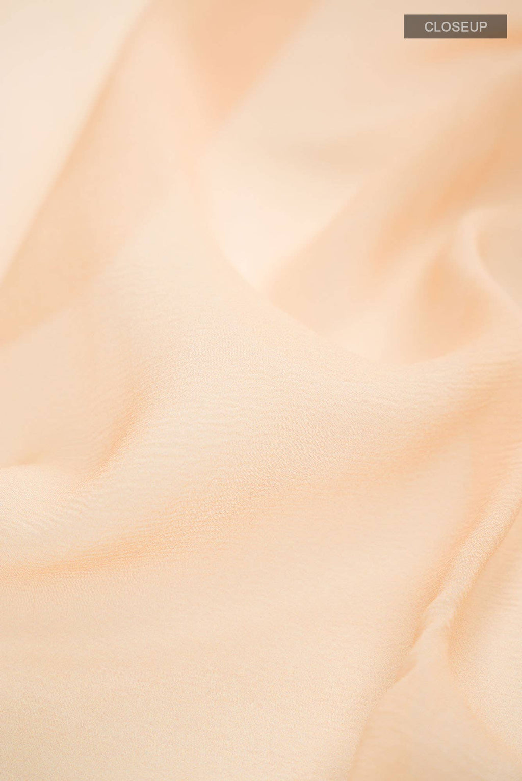 Peach Mysore Chiffon Saree
