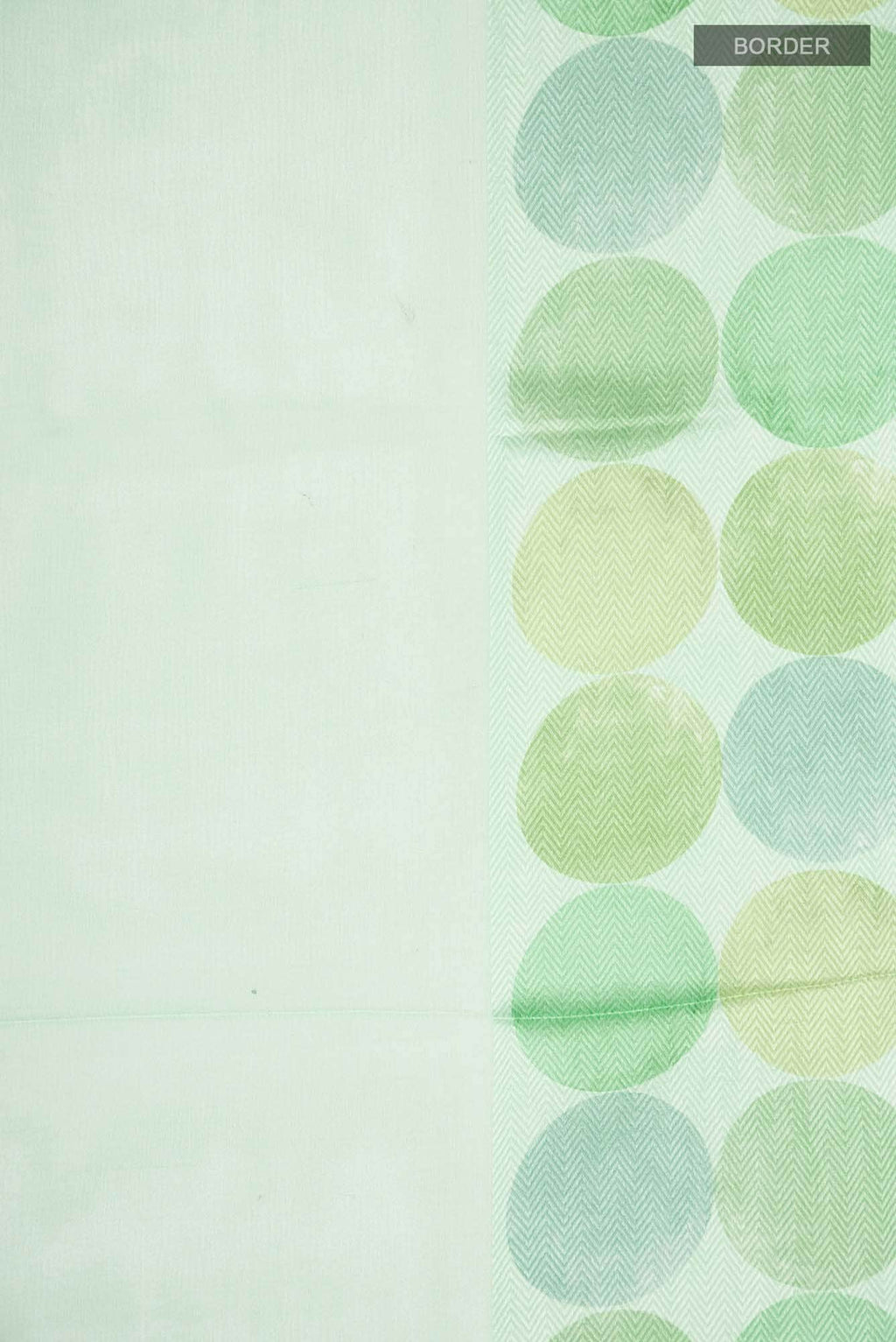 Pista Green Mysore Chiffon Saree