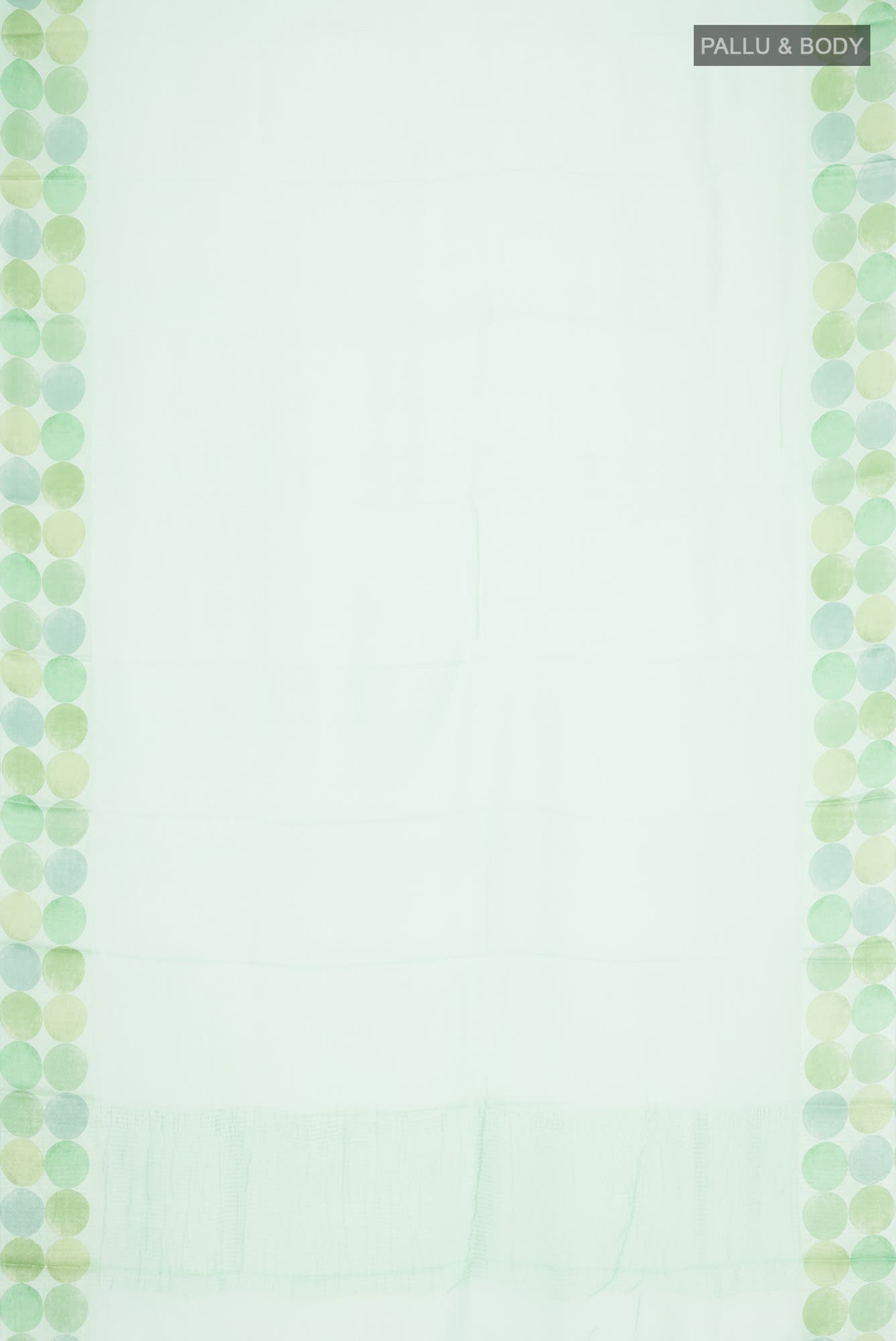 Pista Green Mysore Chiffon Saree