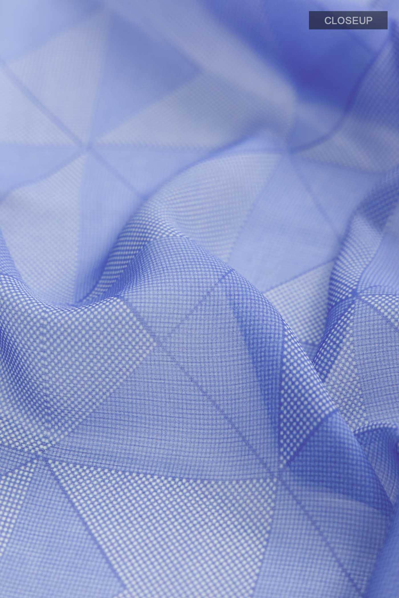 Blue Georgette Saree