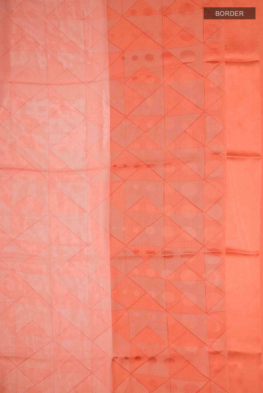 Orange Mysore Georgette Saree