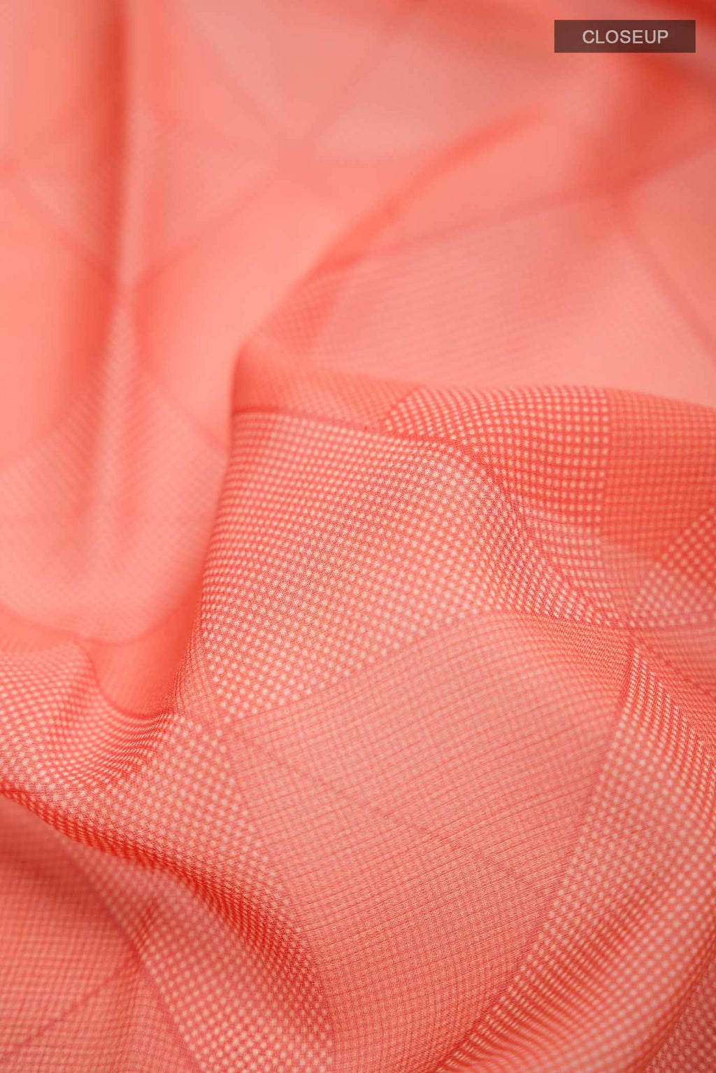 Orange Mysore Georgette Saree