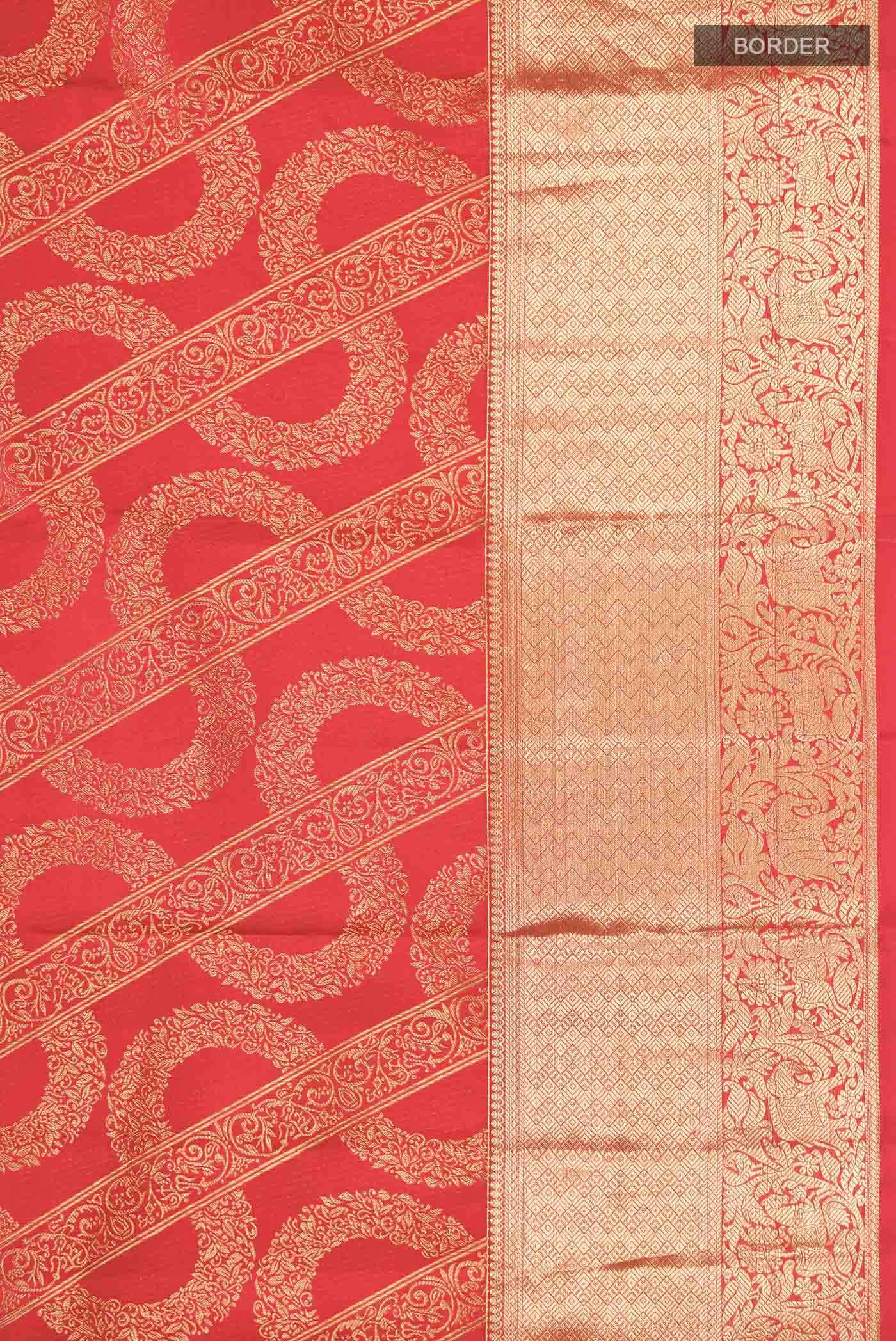 Red Kanchipuram Silk Saree