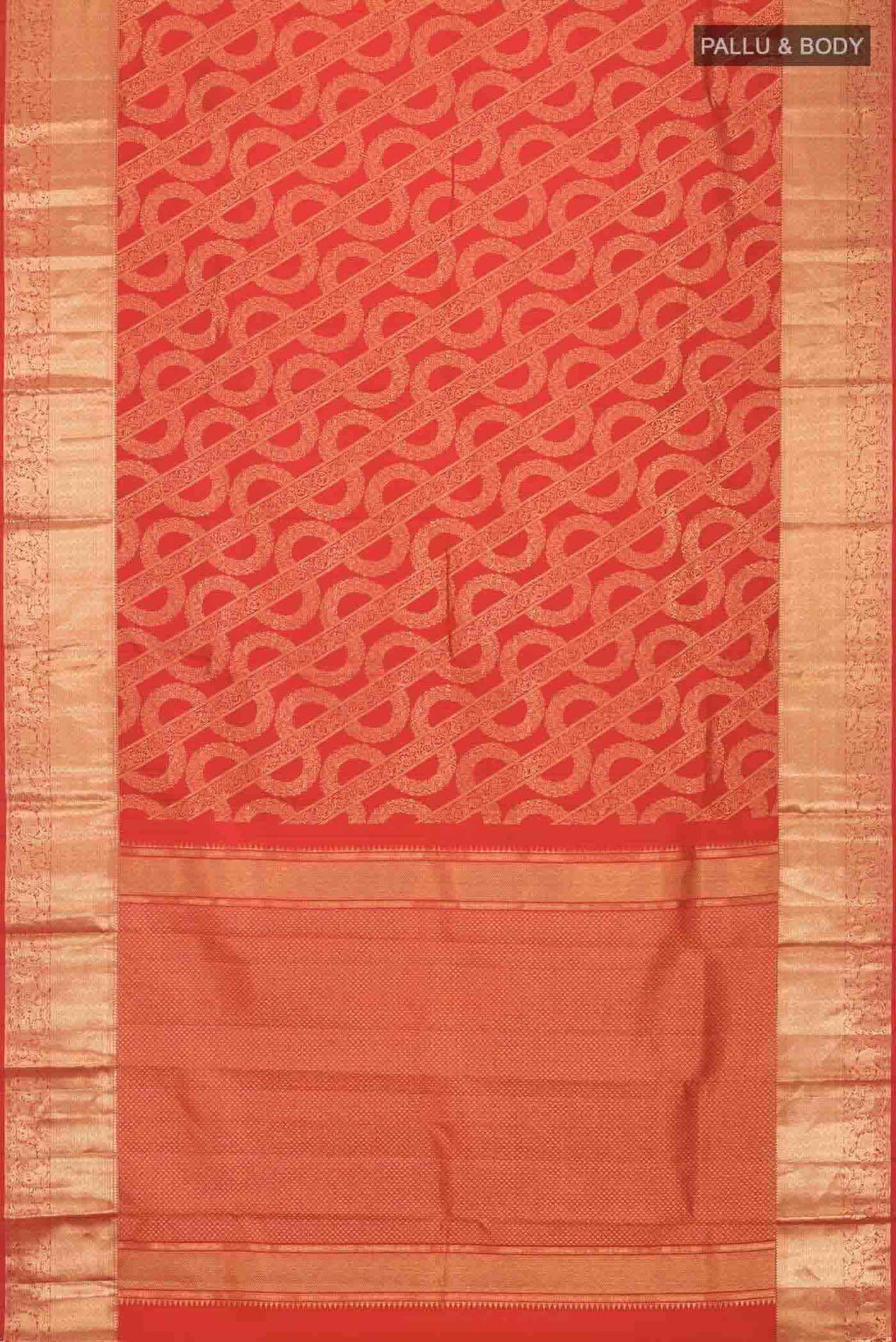 Red Kanchipuram Silk Saree