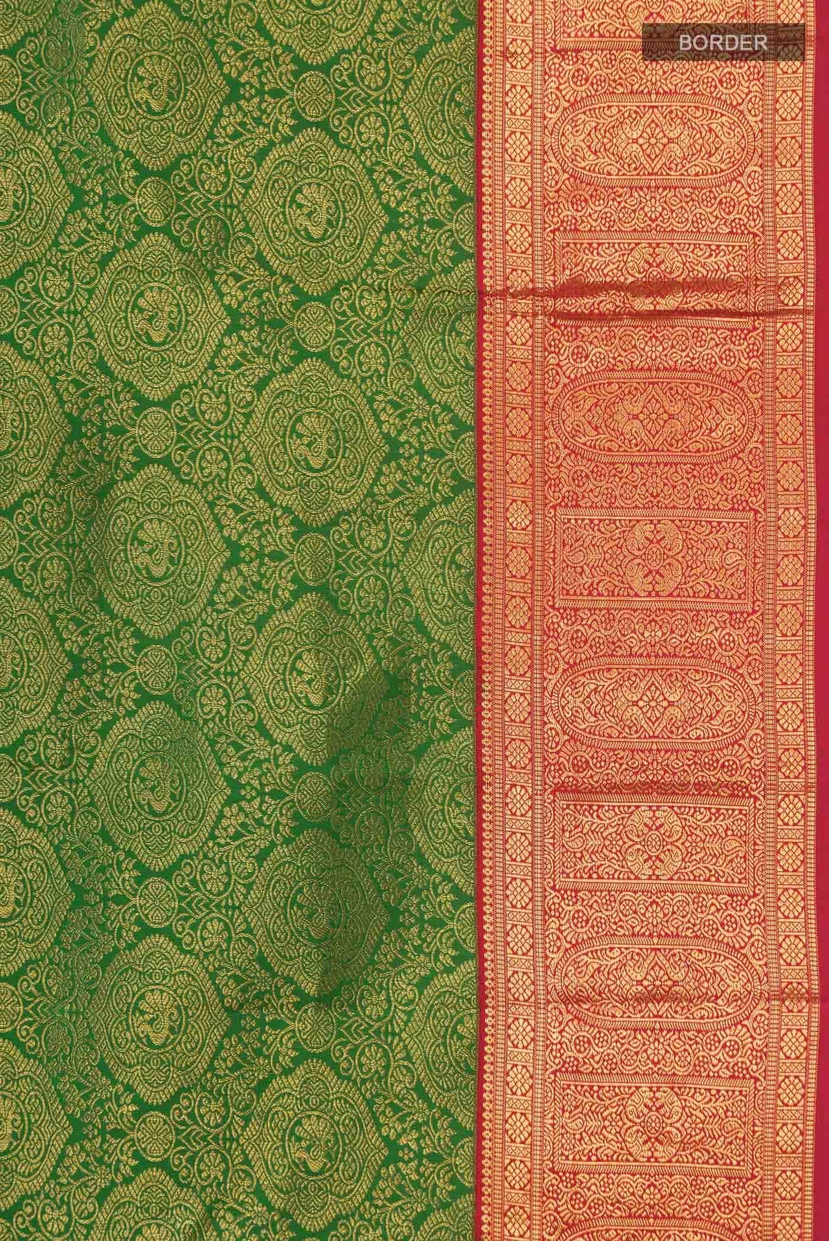 Green Kanchipuram Silk Saree