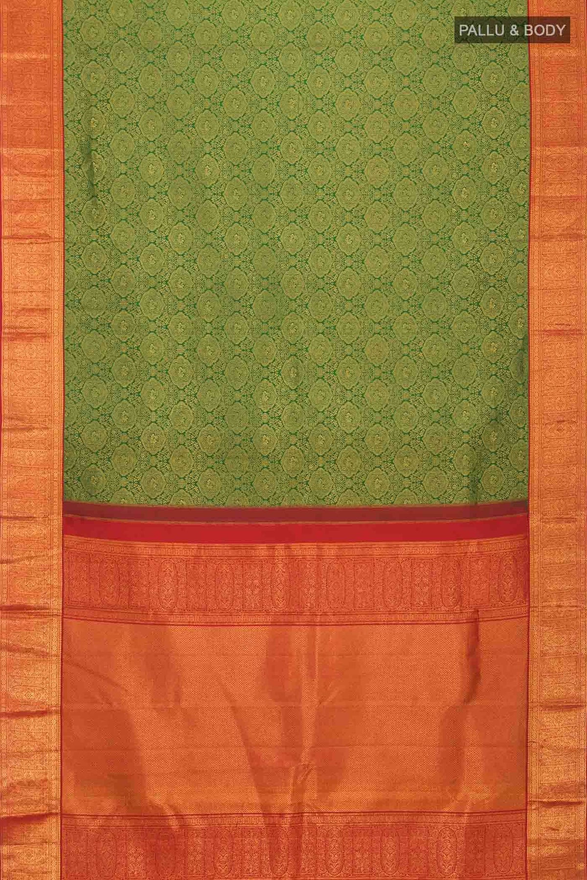 Green Kanchipuram Silk Saree