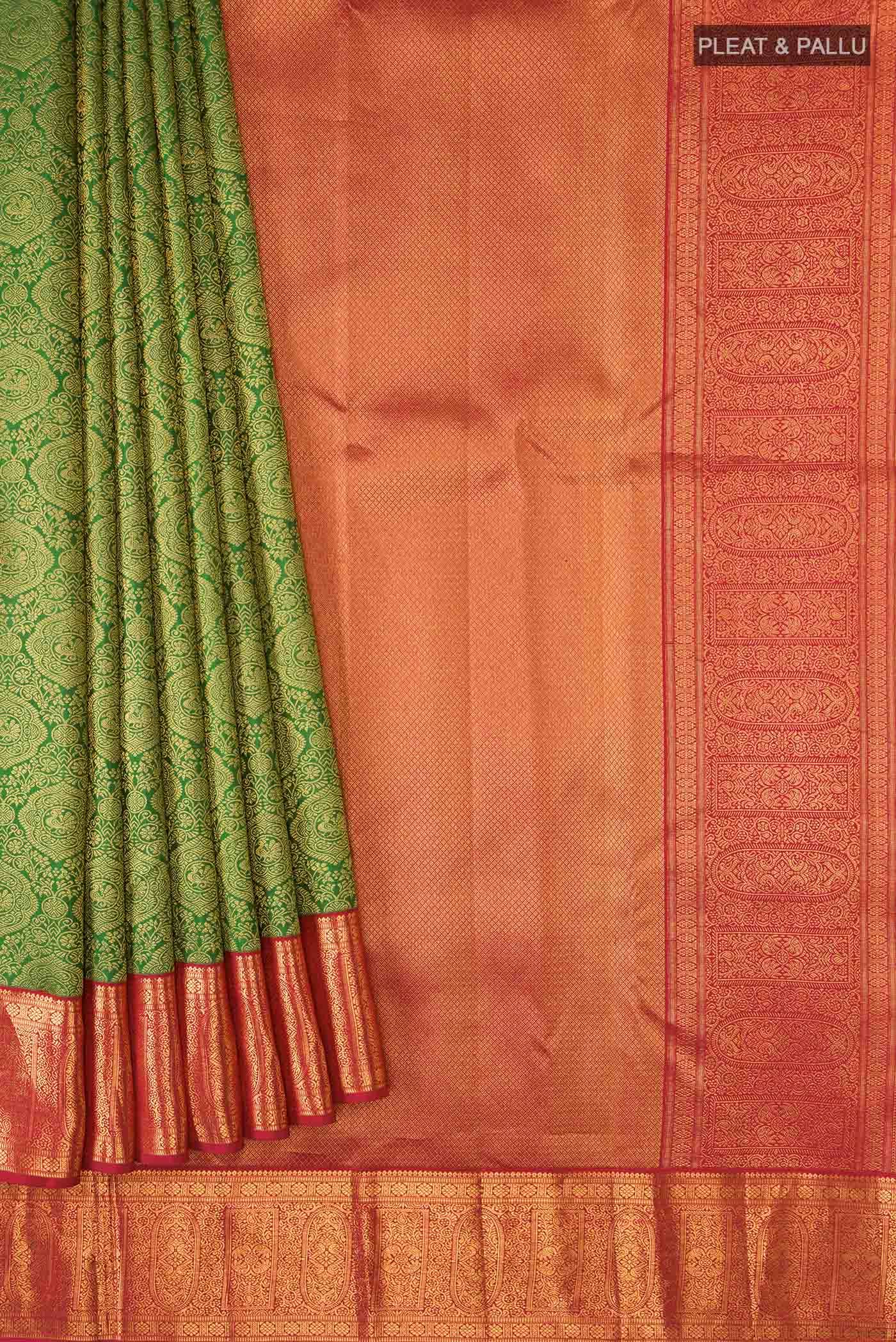 Green Kanchipuram Silk Saree
