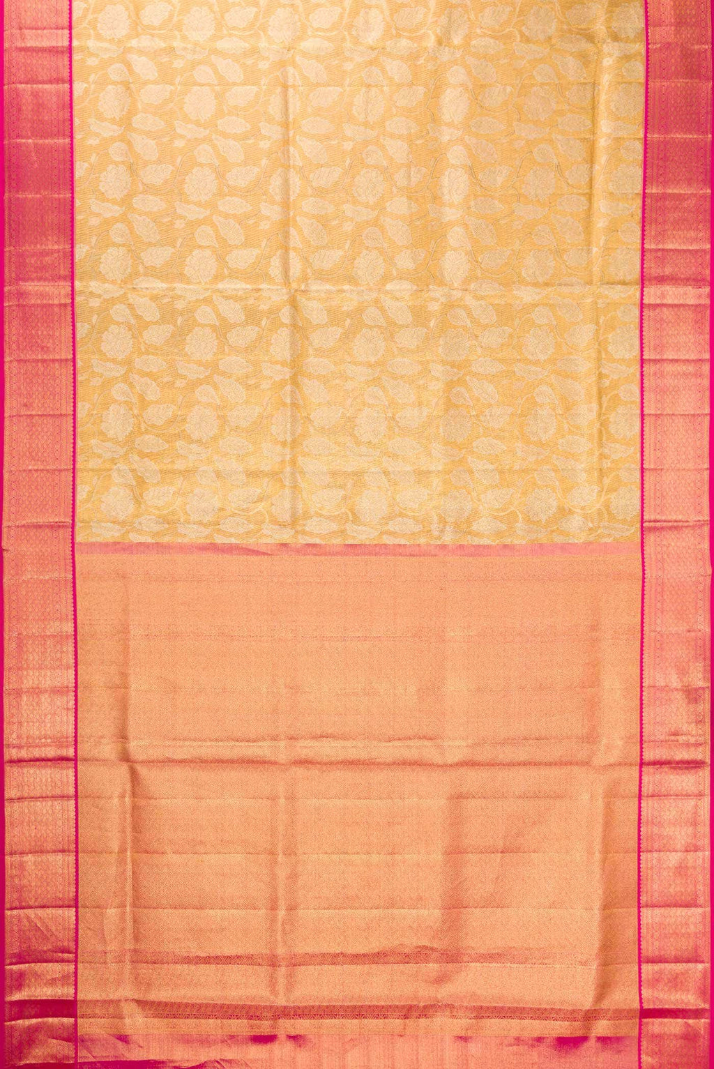 Gold Kanchipuram Tissue Silk Saree