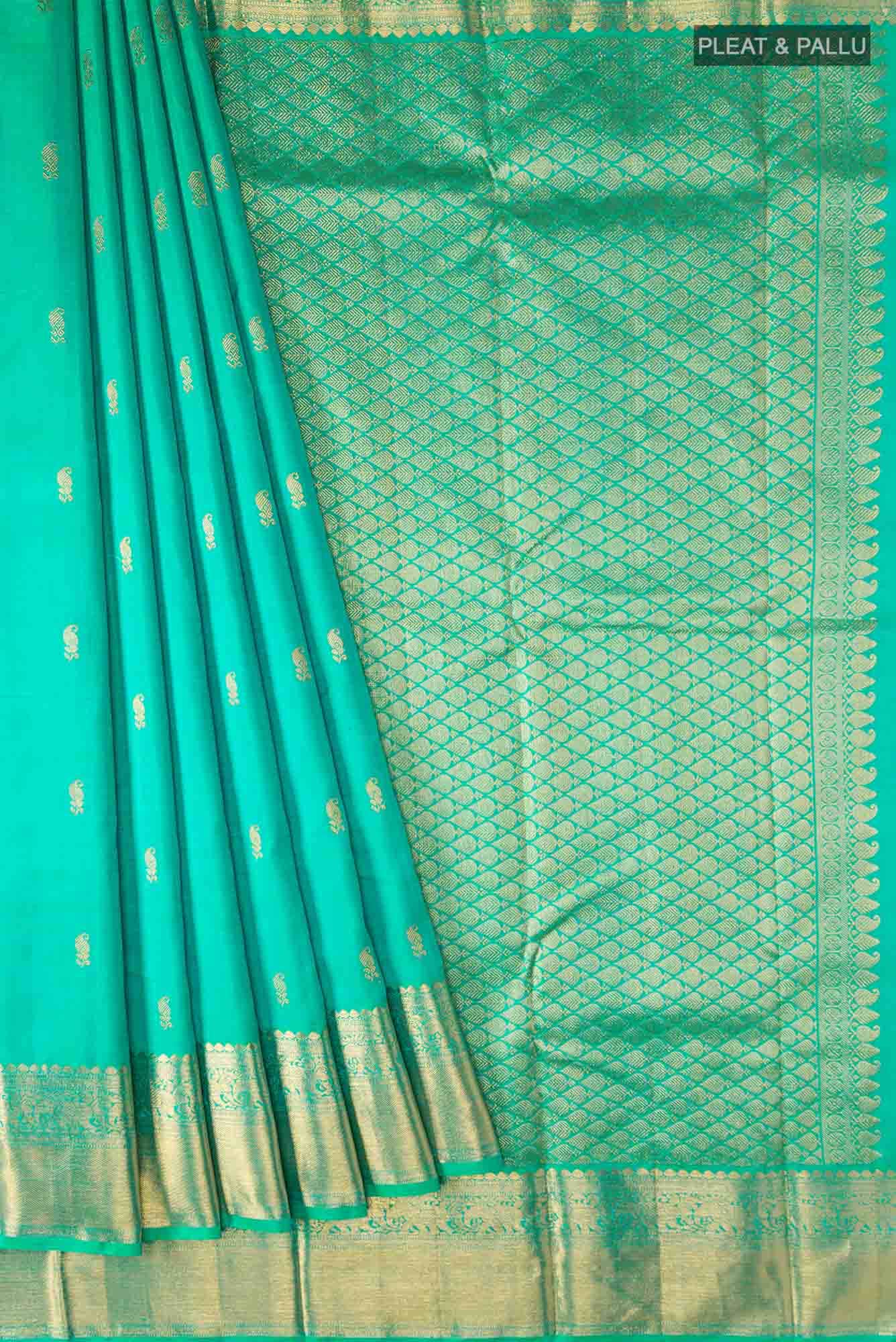 Green Kanchipuram Silk Saree