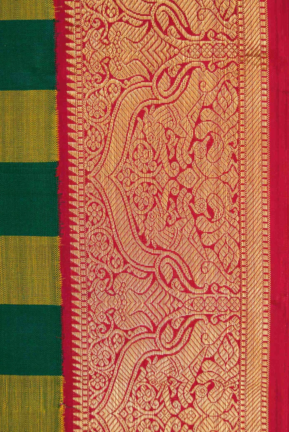 Pure Silk Pure Zari Multi Kanjivaram Saree