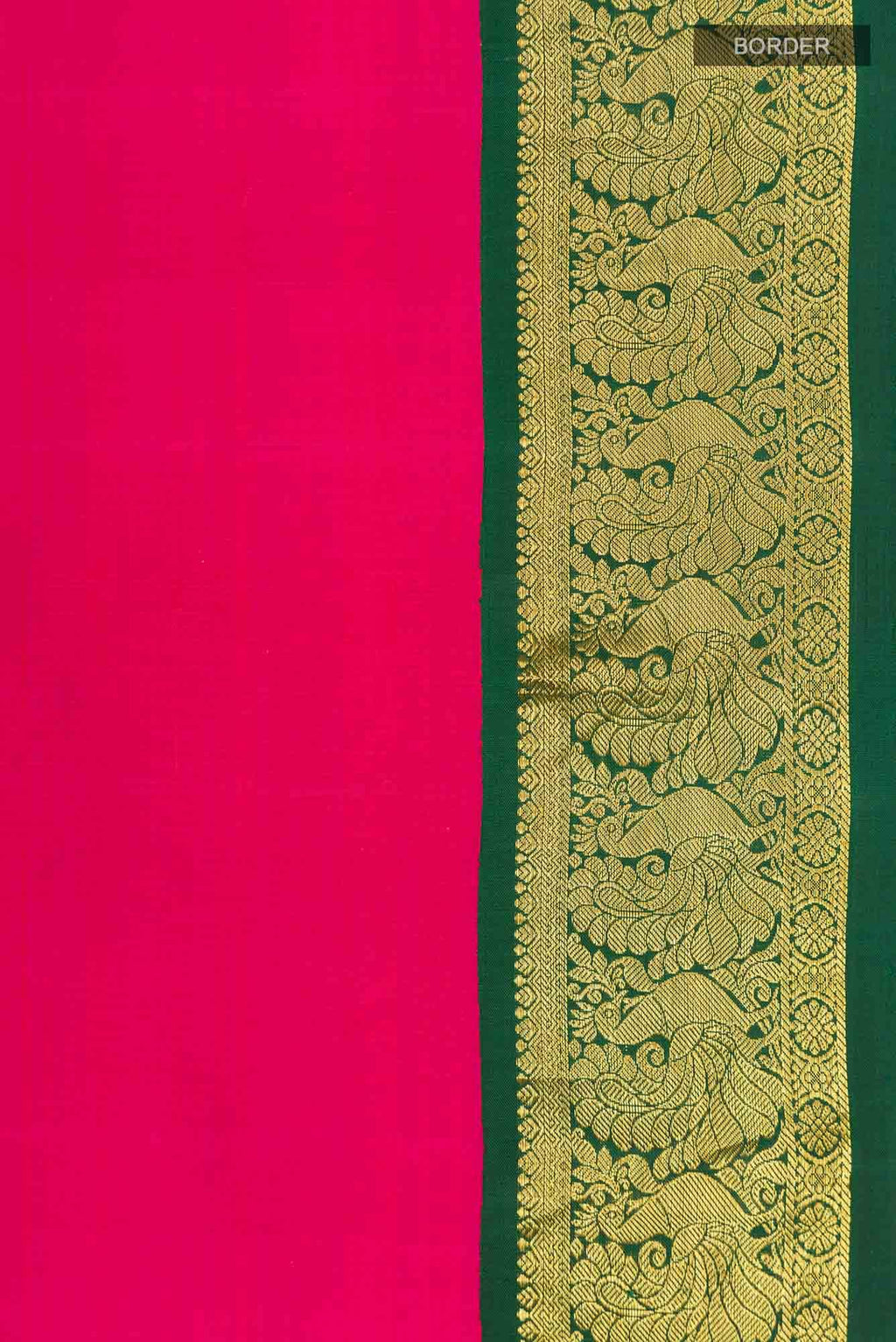 Pink Kanchipuram Silk Saree