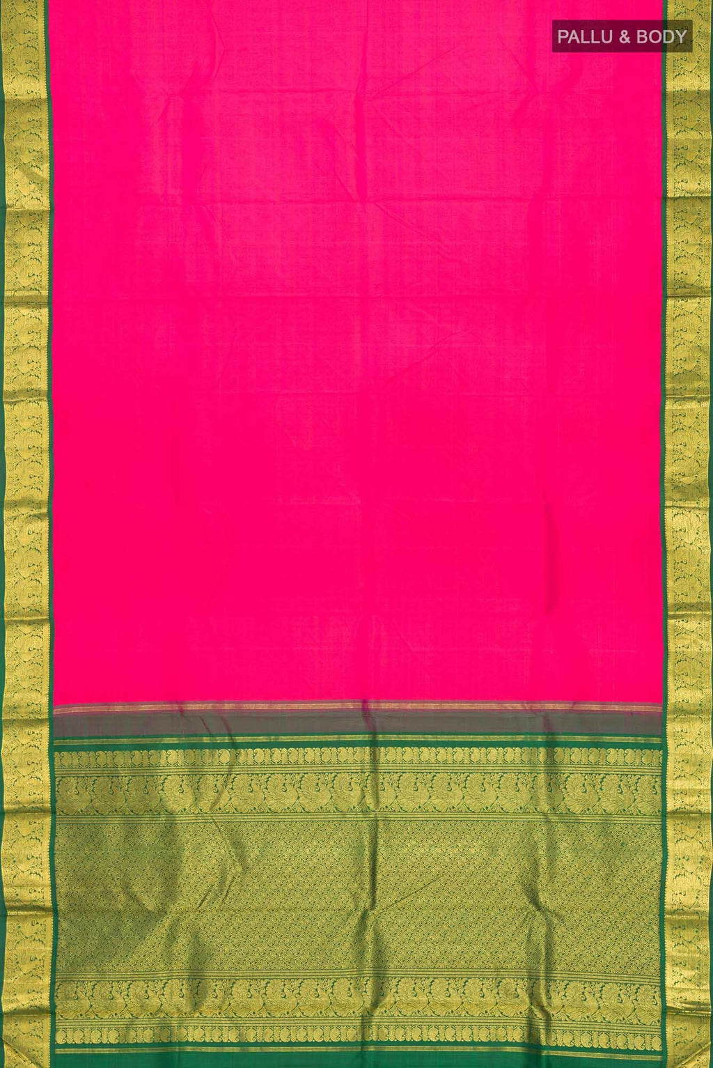 Pink Kanchipuram Silk Saree