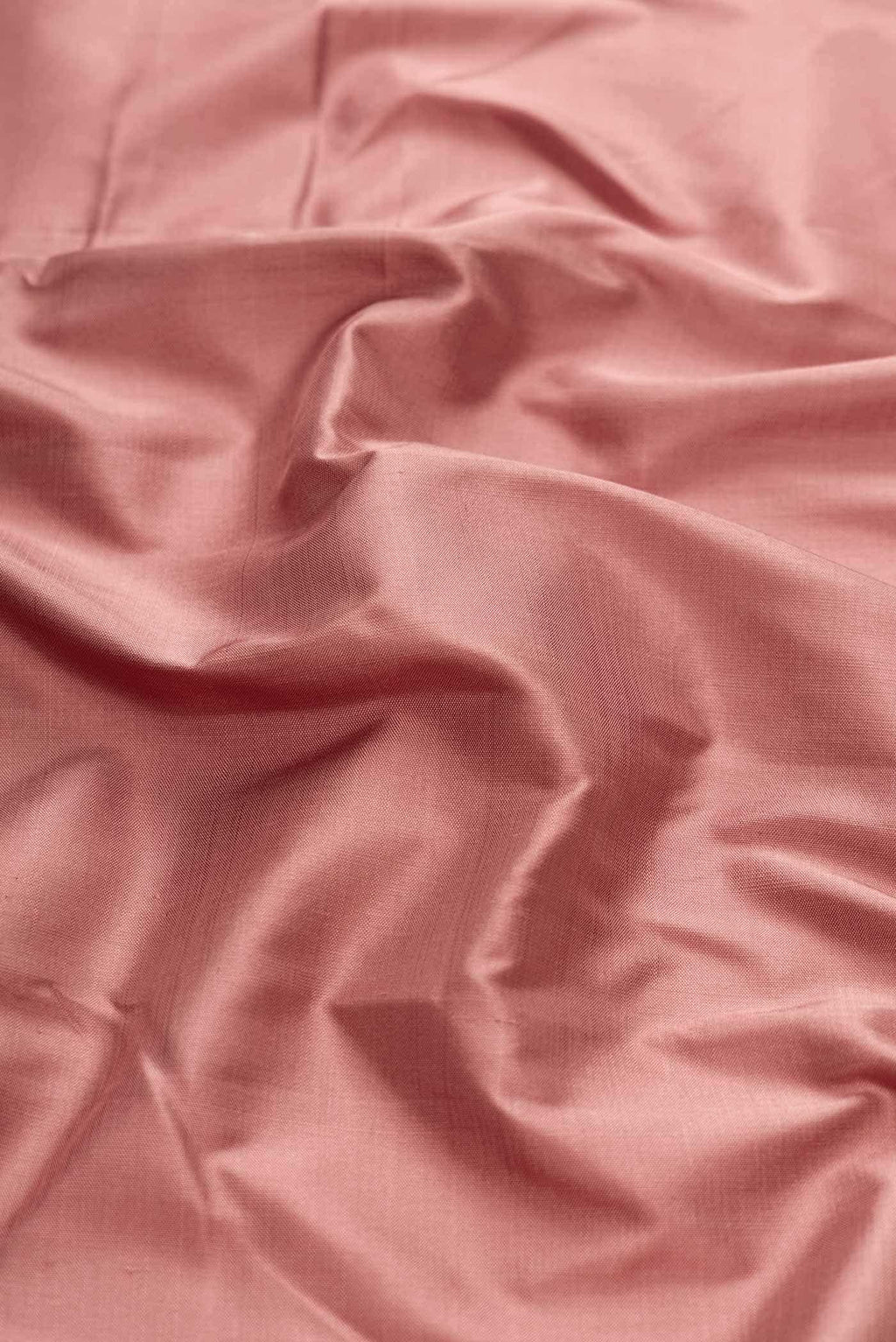 Pure Silk Pure Zari Rose Gold Dual Tone Kanchipuram Saree