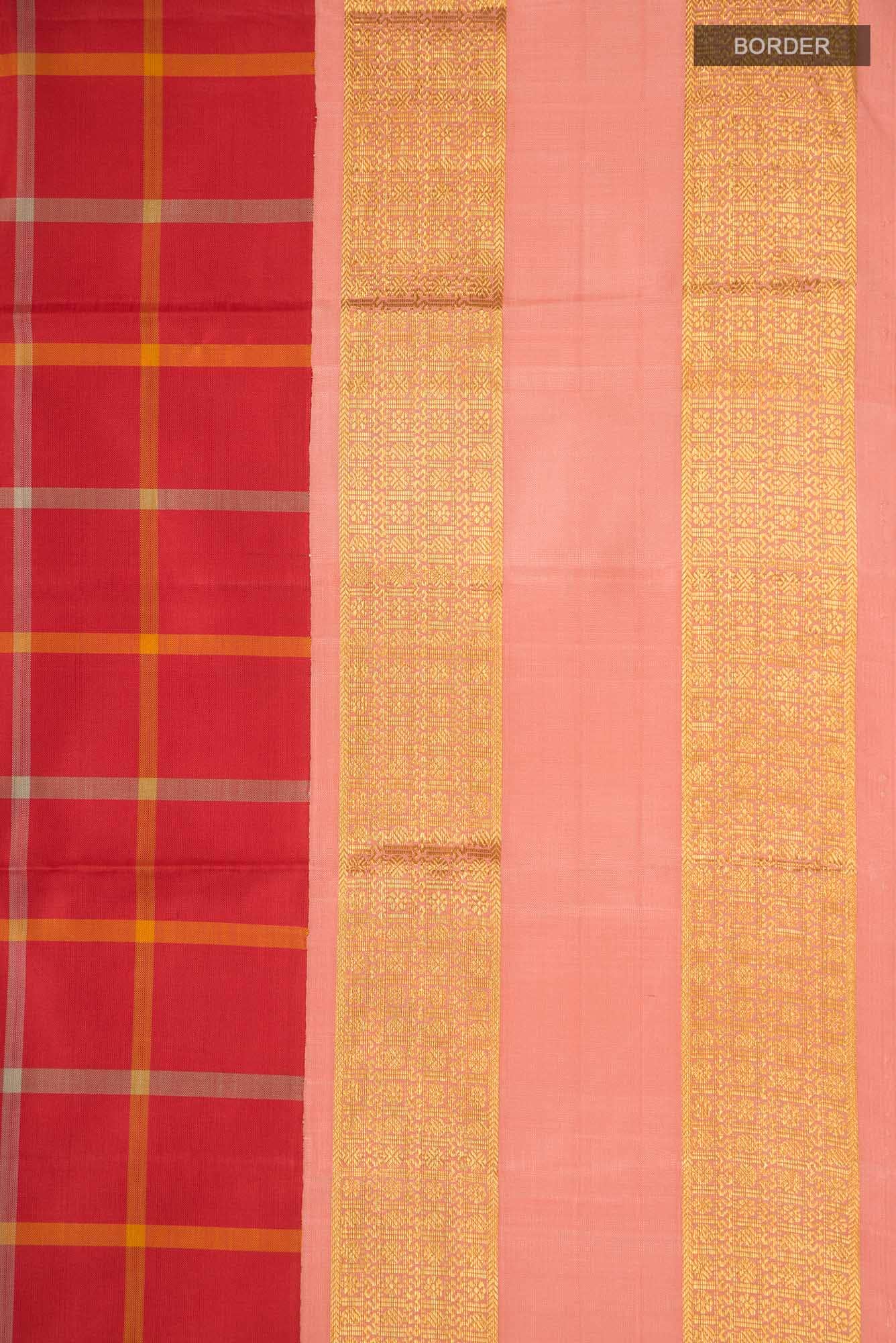 Red Kanchipuram Silk Saree