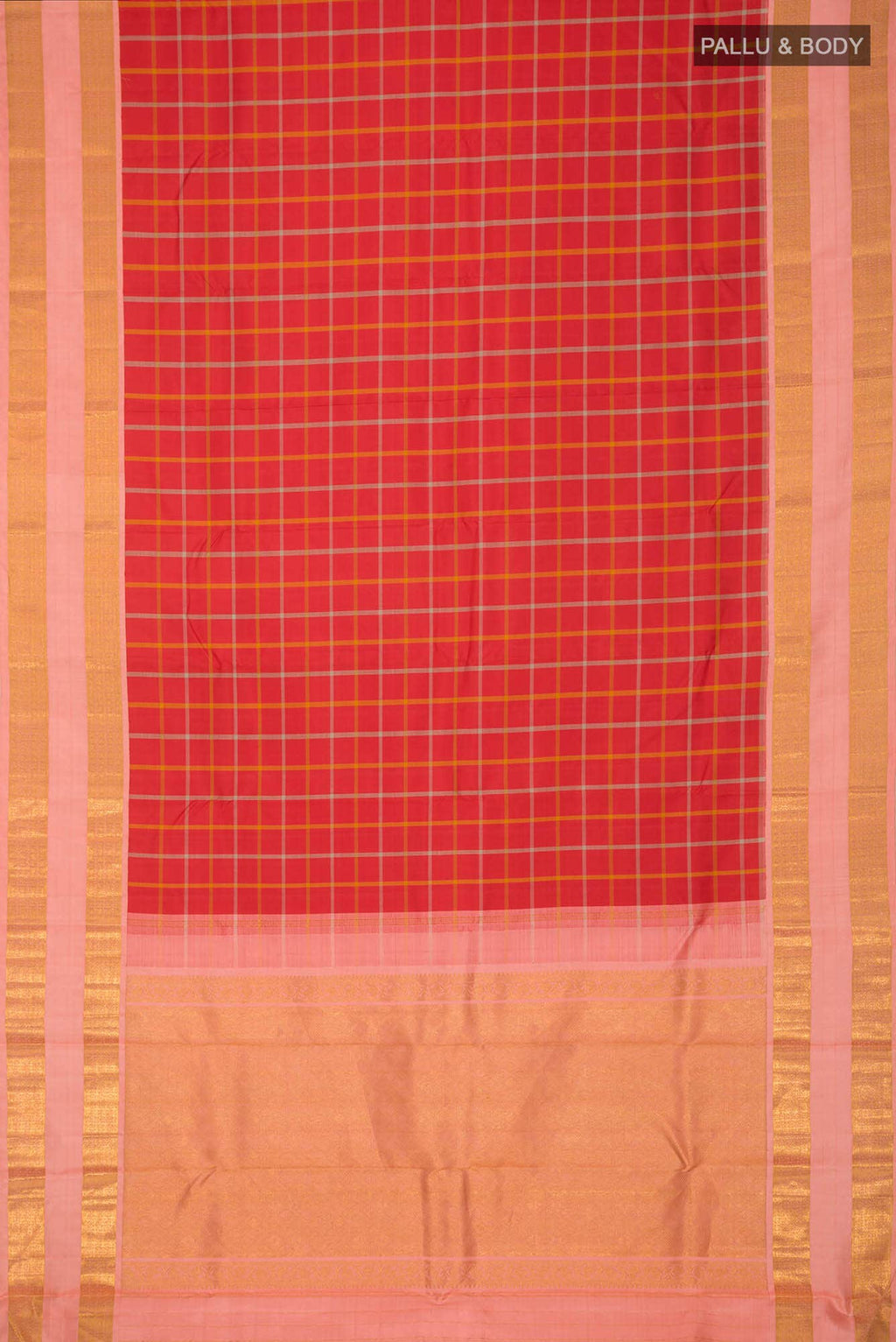Red Kanchipuram Silk Saree