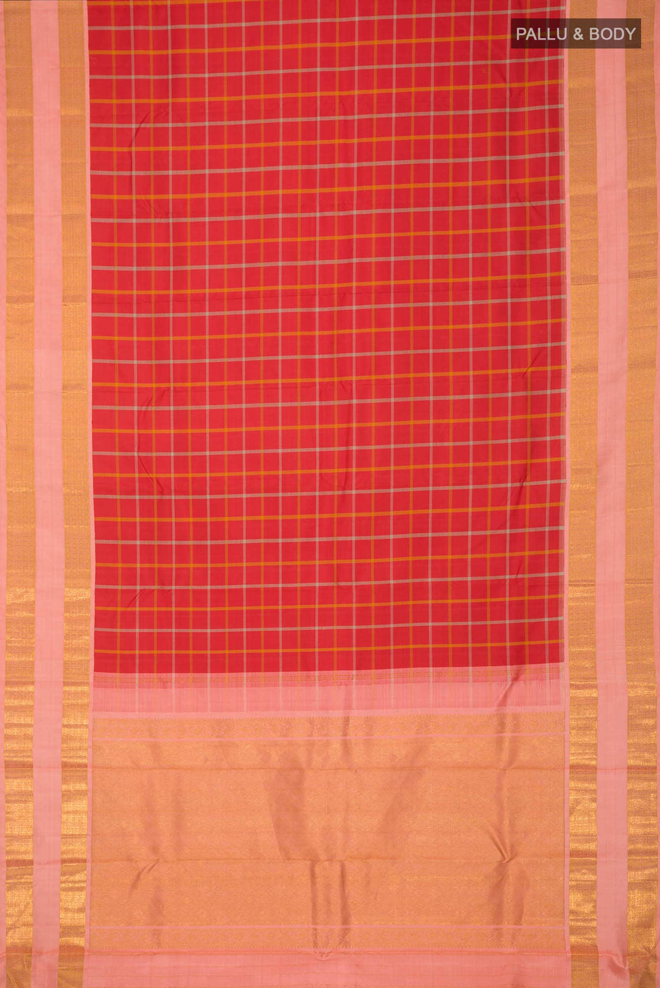 Red Kanchipuram Silk Saree