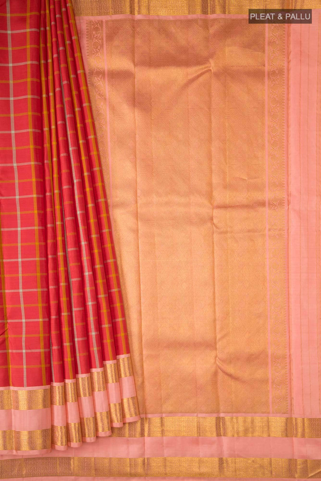 Red Kanchipuram Silk Saree