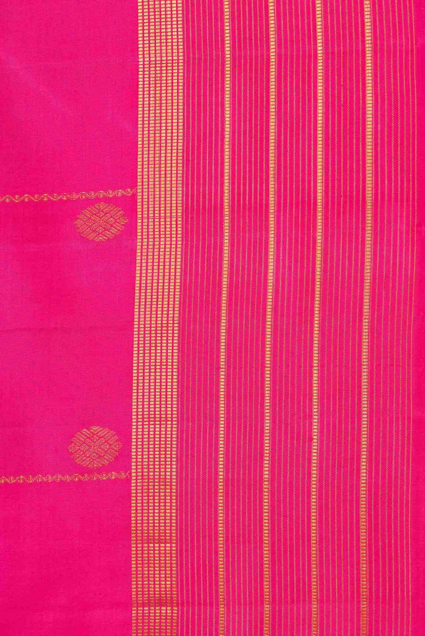 Pink Kanchipuram Silk Saree