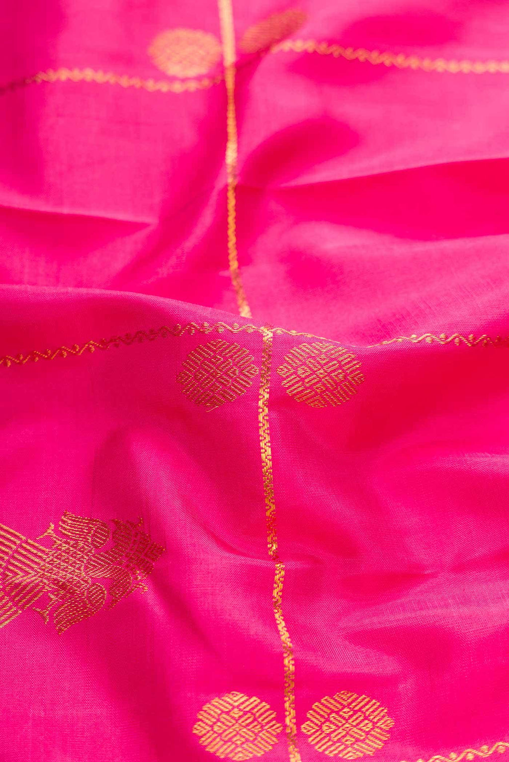 Pink Kanchipuram Silk Saree