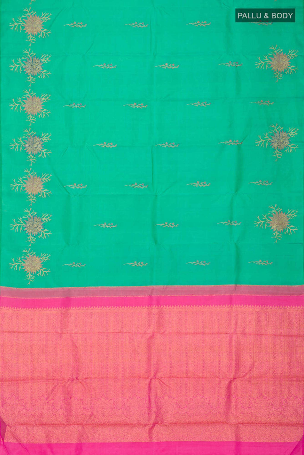 Green Kanchipuram Silk Saree