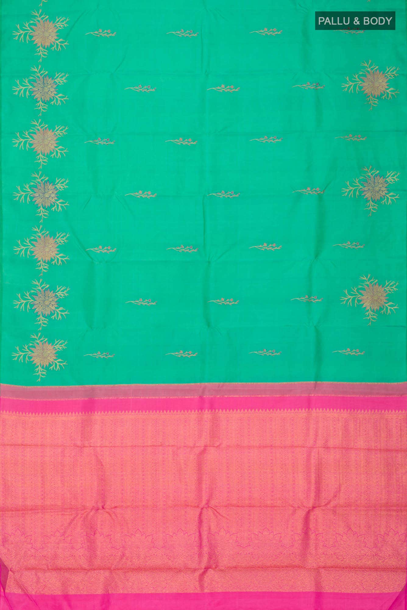 Green Kanchipuram Silk Saree
