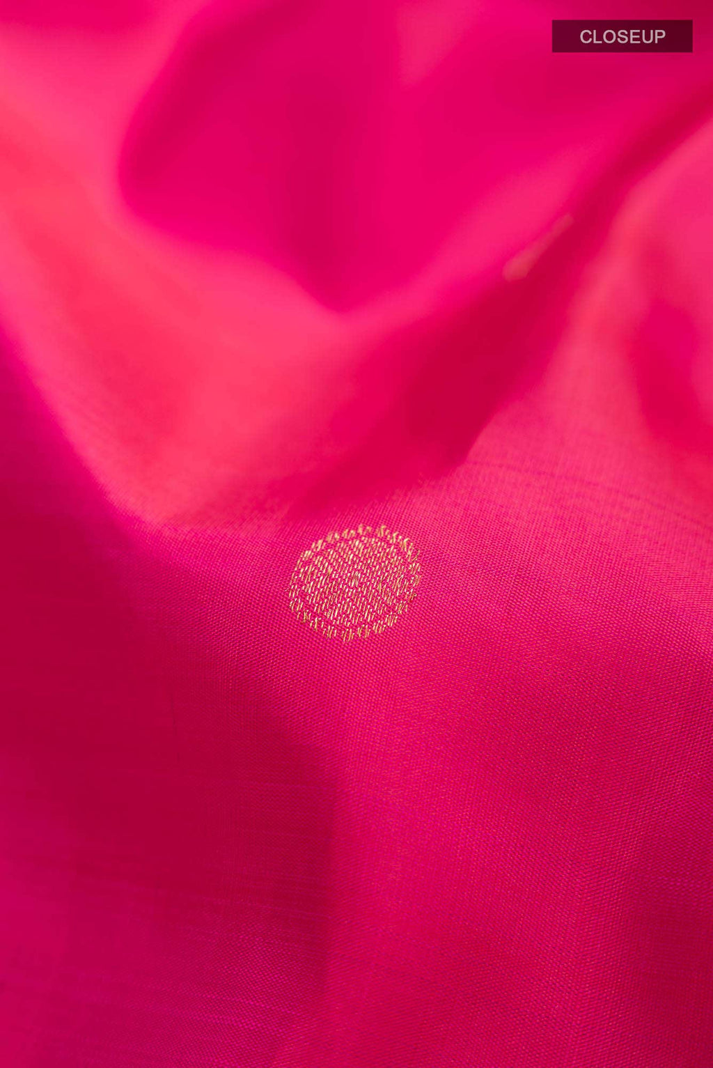 Pure Silk Pure Zari Pink Kanchipuram Saree