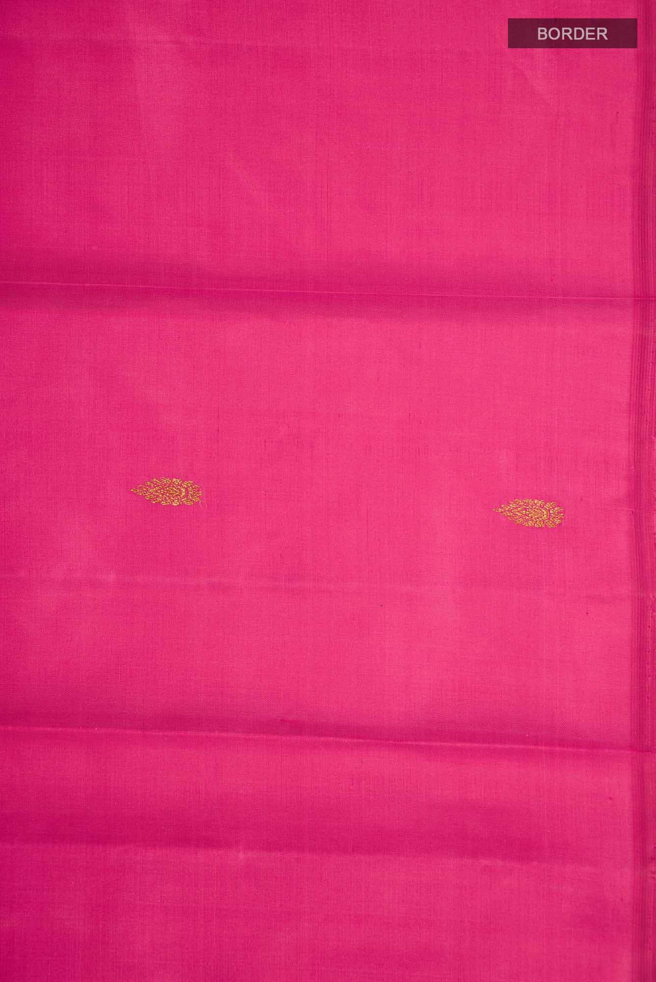 Pink Kanchipuram Silk Saree