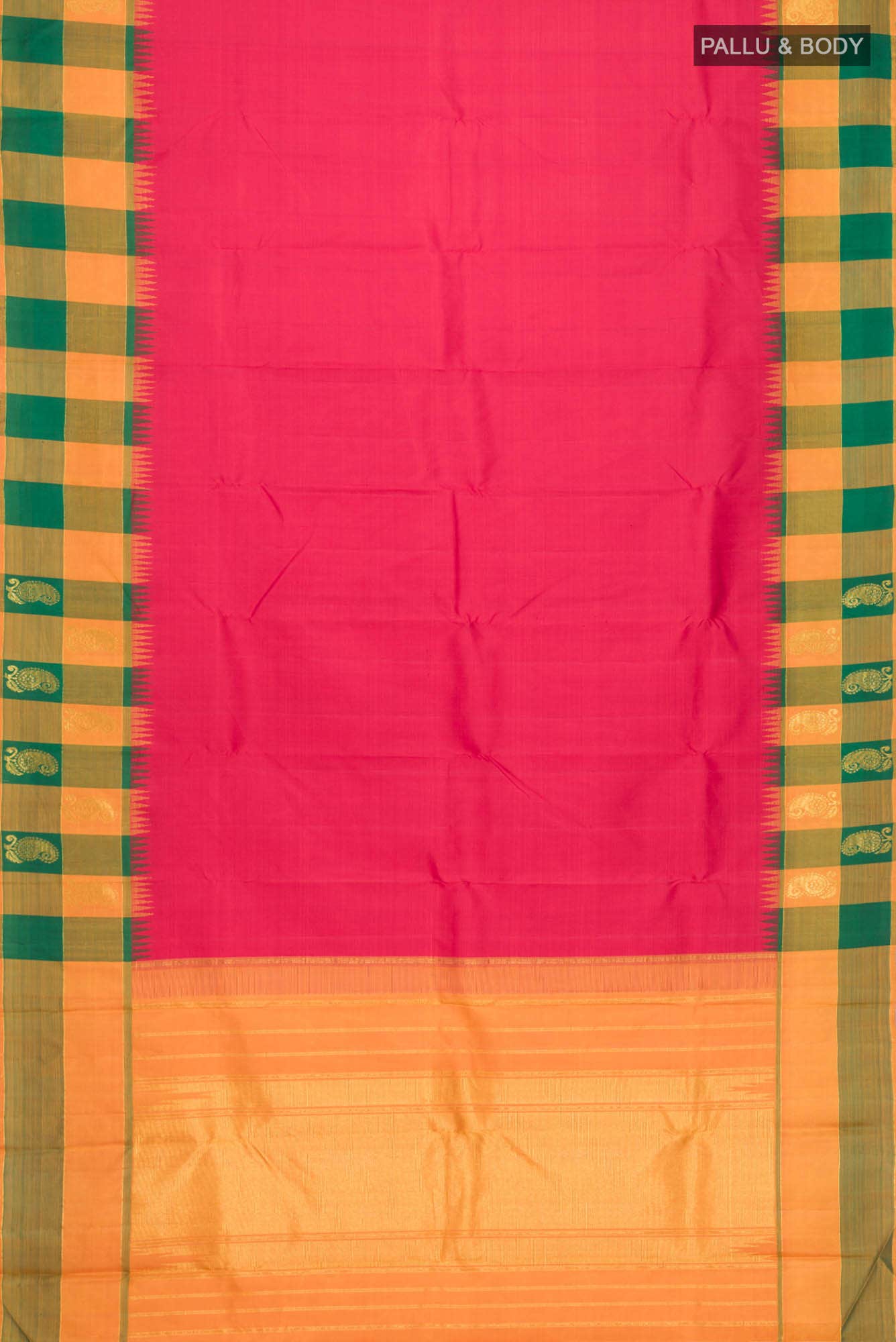 Red Kanchipuram Silk Saree