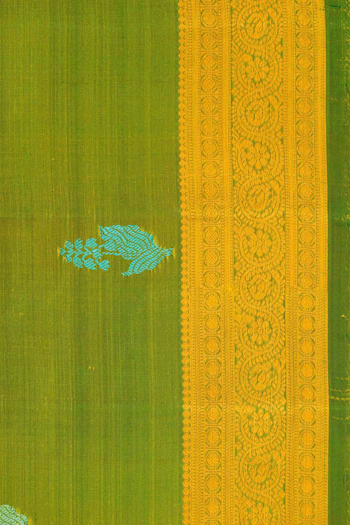 Green Kanchipuram Silk Saree