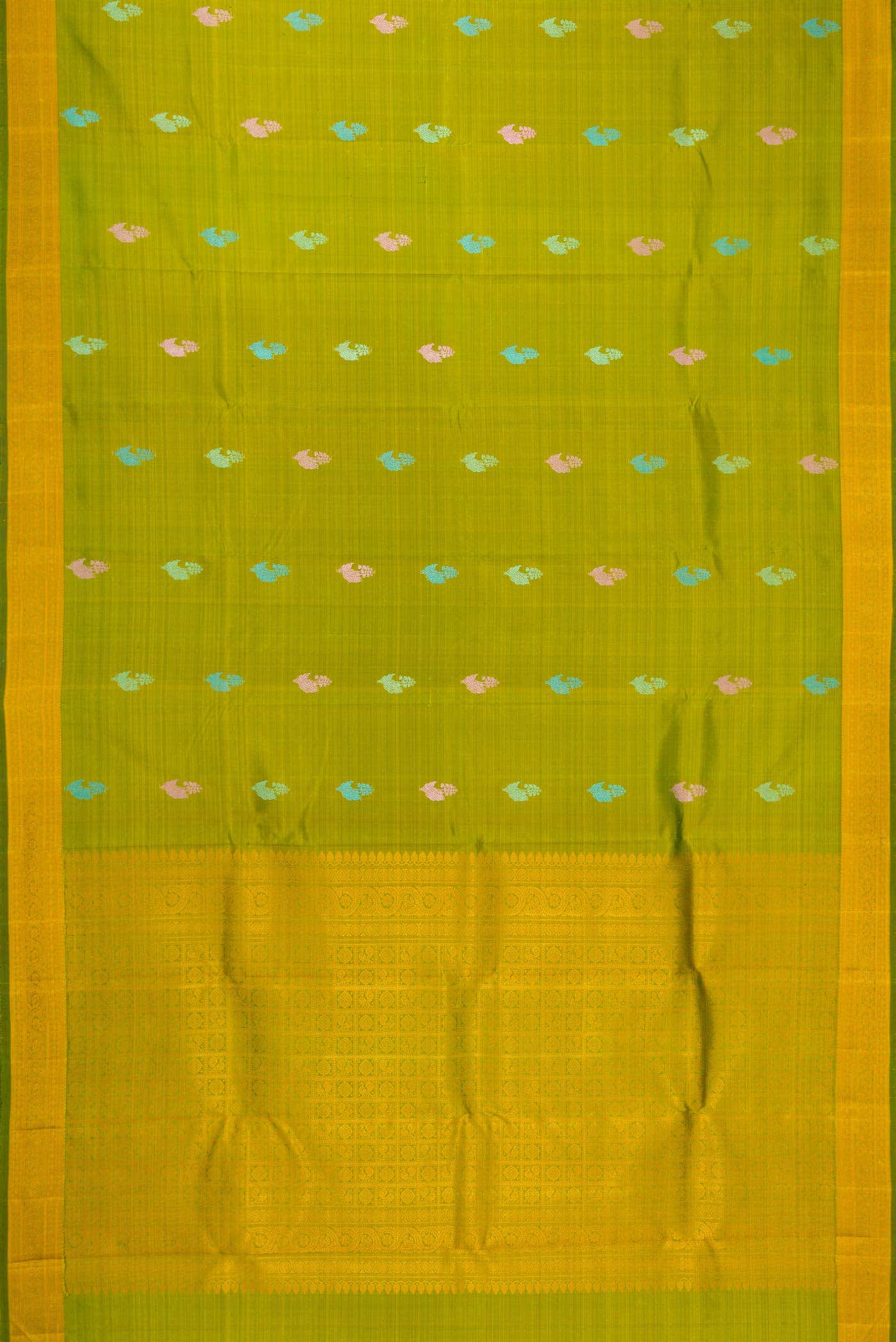 Green Kanchipuram Silk Saree