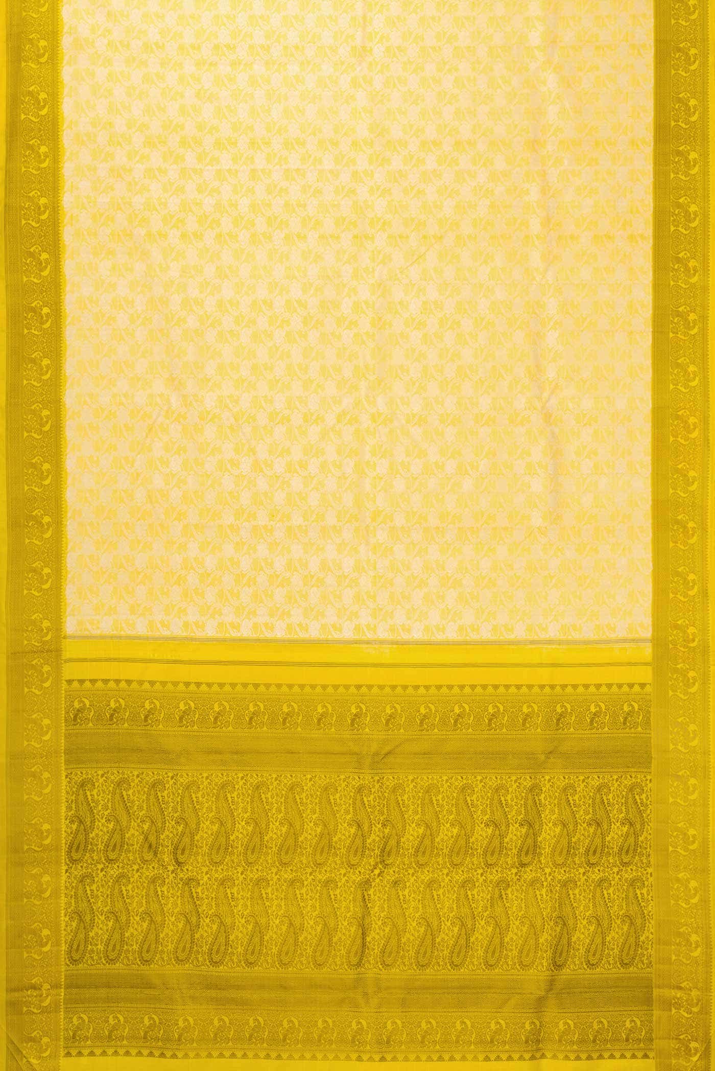 Sandal Kanchipuram Silk Saree