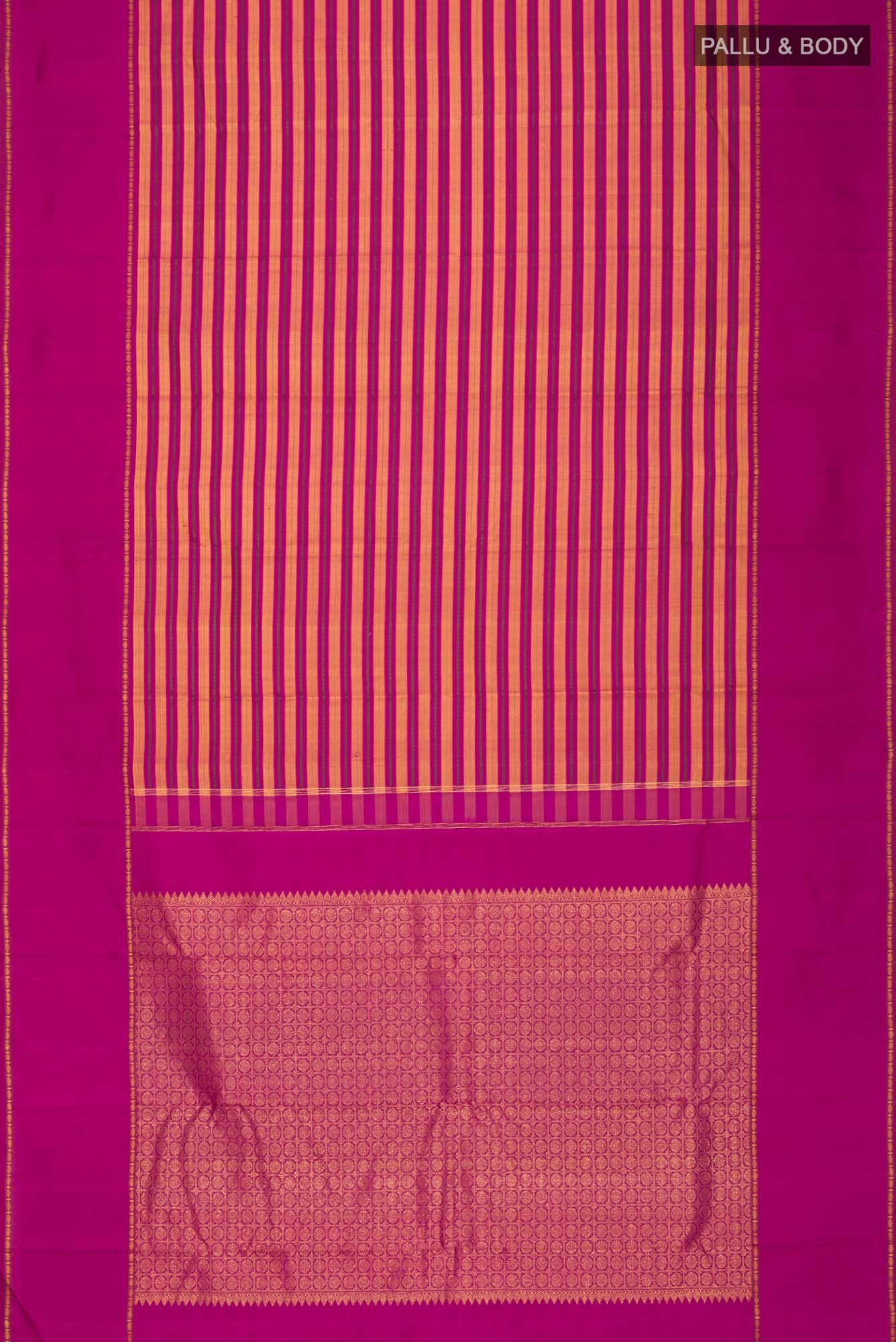 Multi Kanchipuram Silk Saree