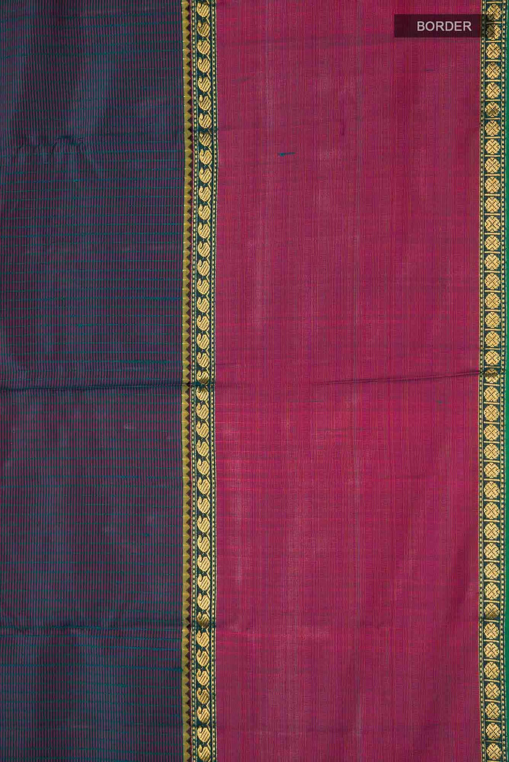 Blue Kanchipuram Silk Saree