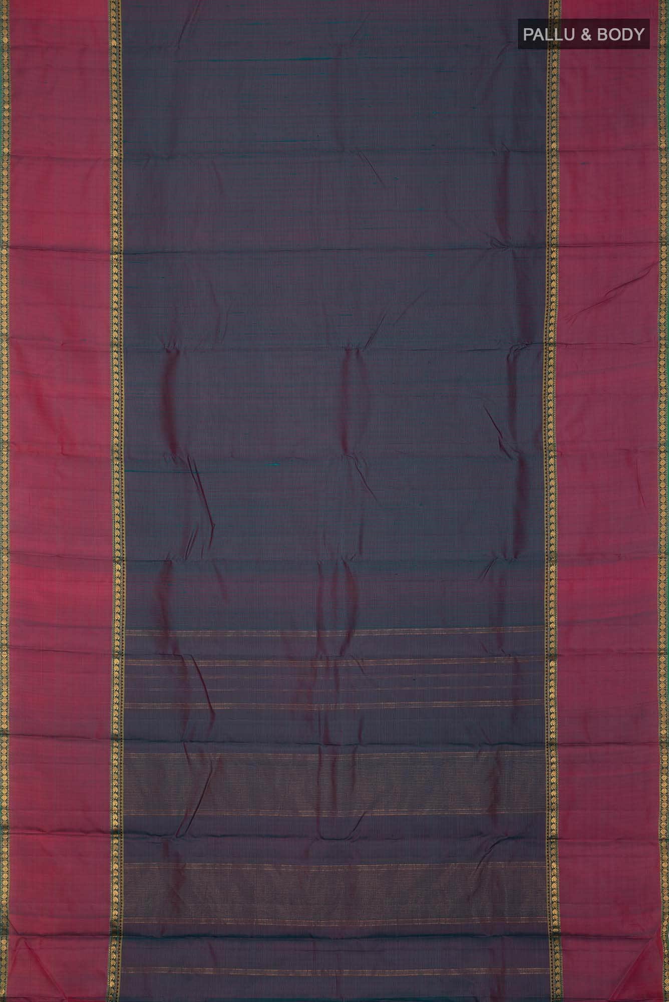 Blue Kanchipuram Silk Saree
