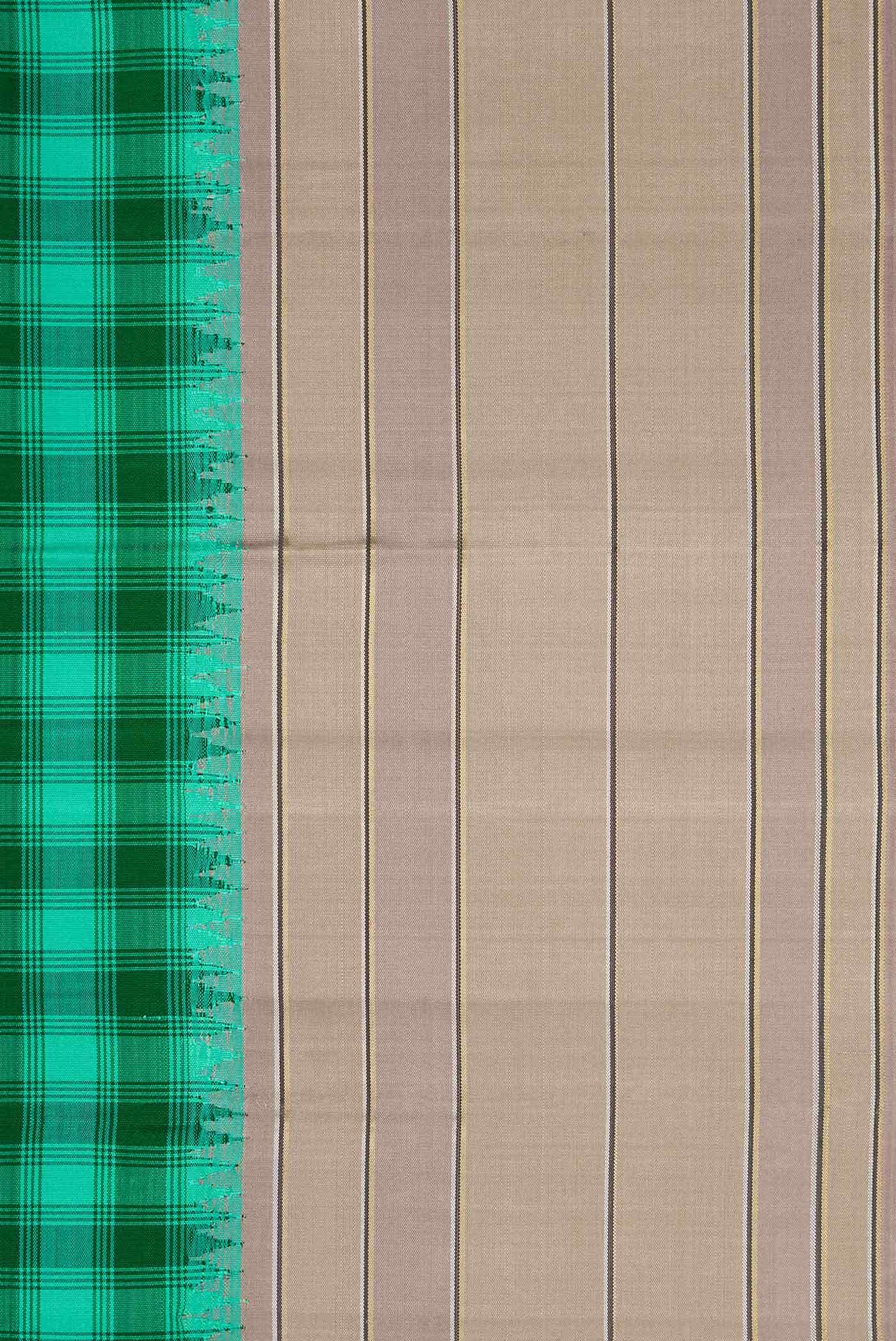 Pure Silk Pure Zari Multi Kanchipuram Saree