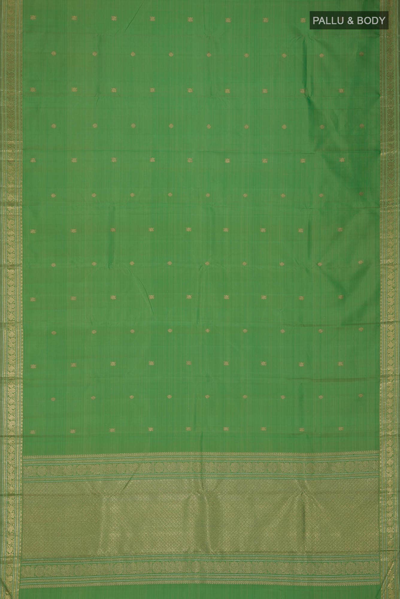 Green Kanchipuram Silk Saree