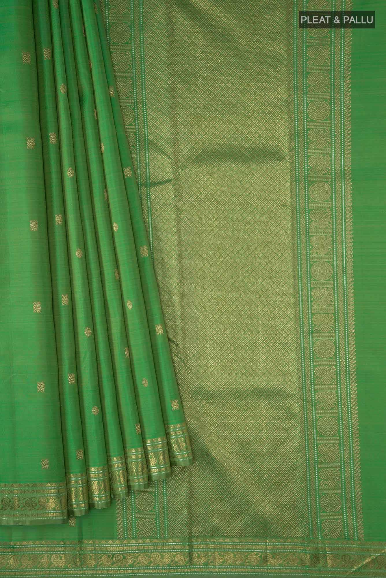 Green Kanchipuram Silk Saree