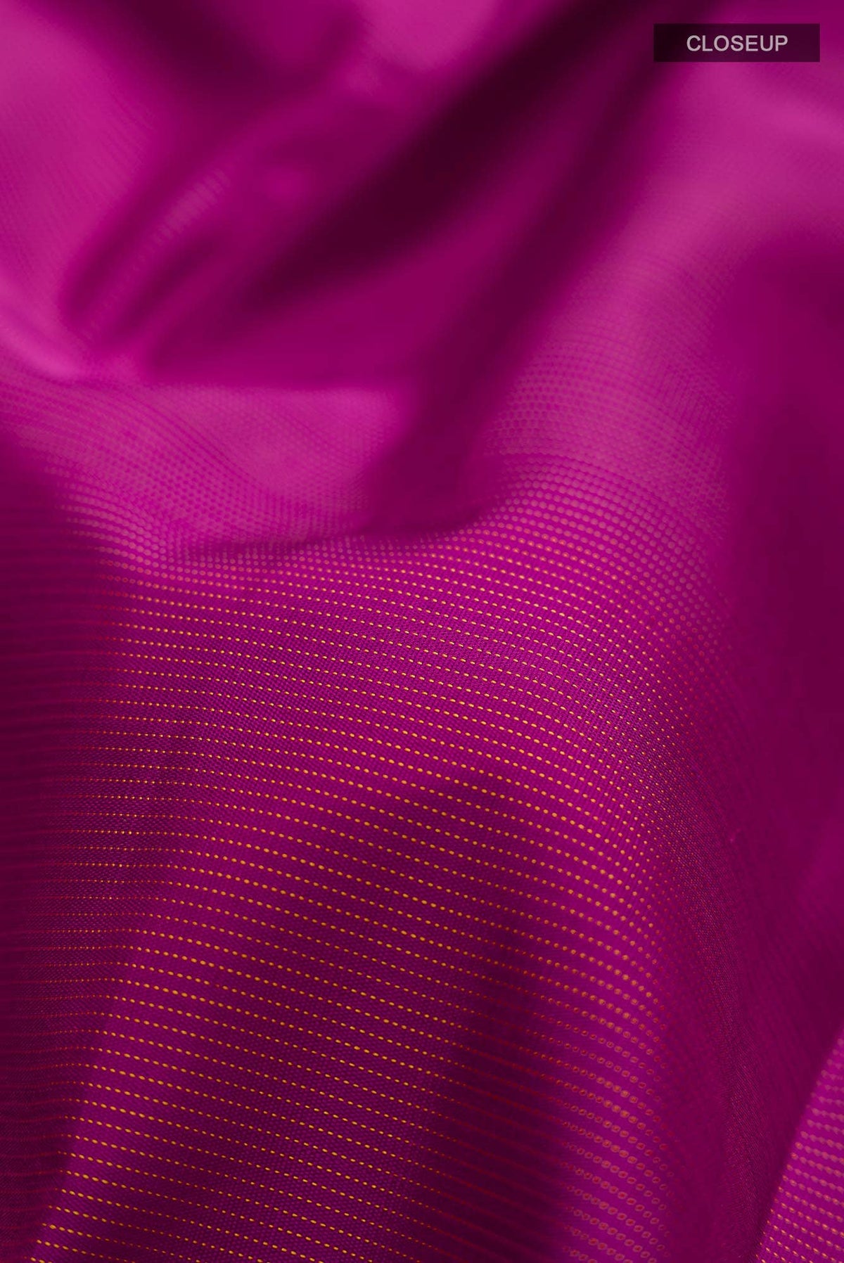 Pure Silk Pure Zari Magenta Kanchipuram Saree