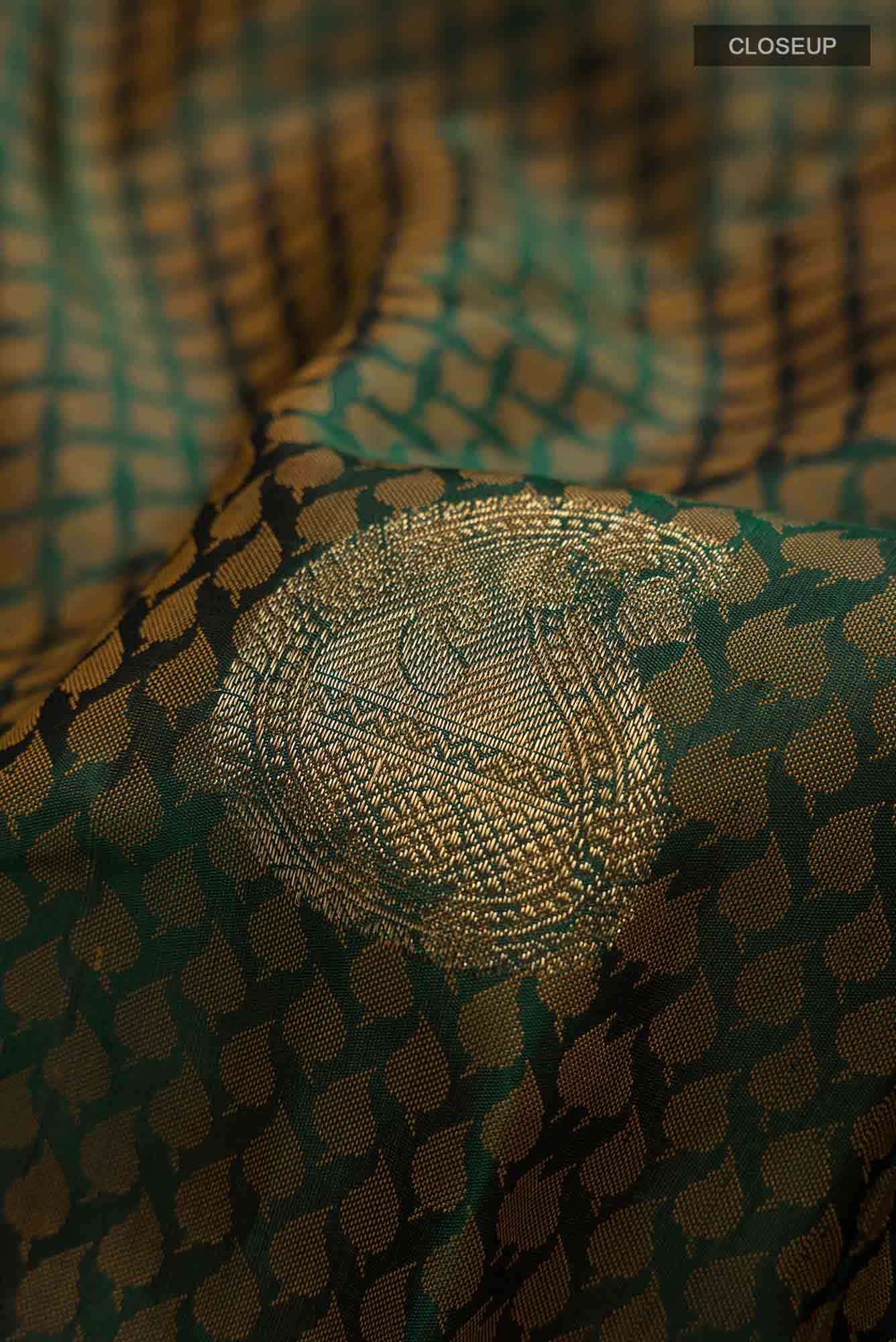 Green Kanchipuram Silk Saree