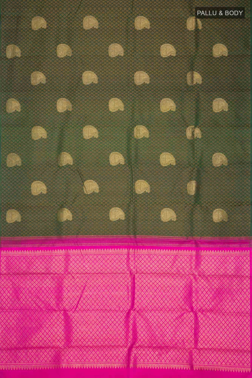Green Kanchipuram Silk Saree
