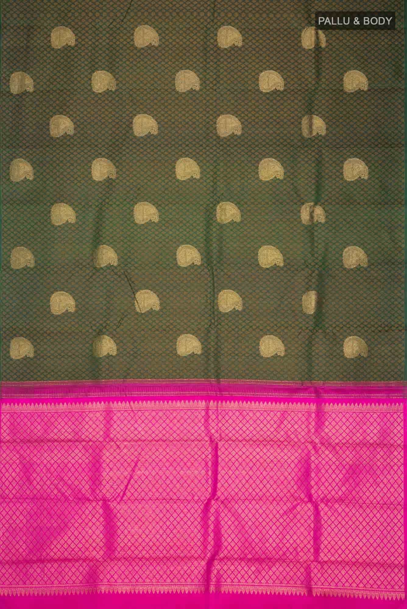 Green Kanchipuram Silk Saree