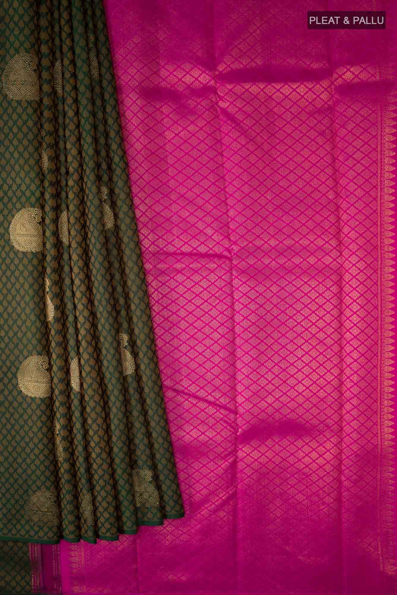 Green Kanchipuram Silk Saree