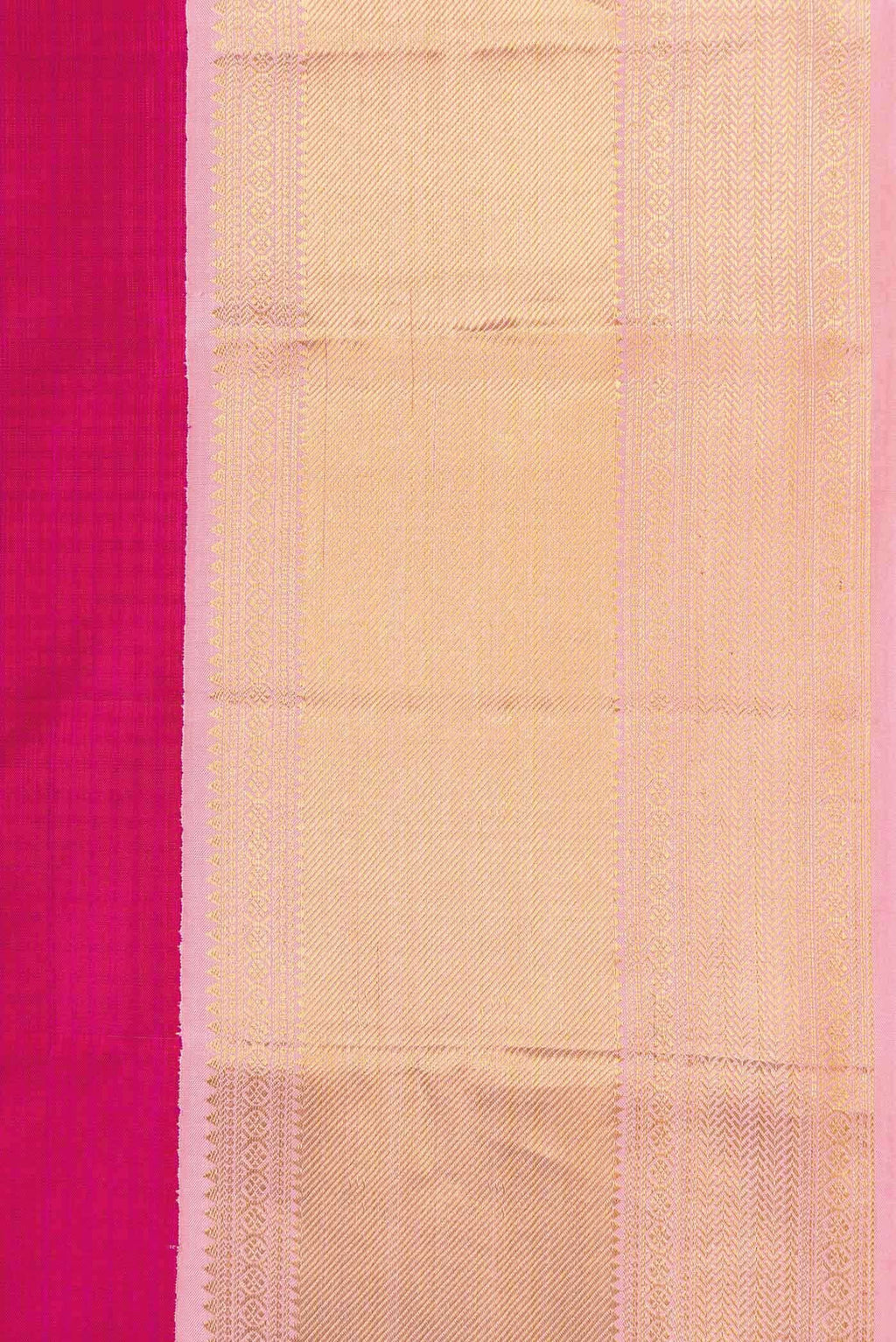 Magenta Kanchipuram Silk Saree