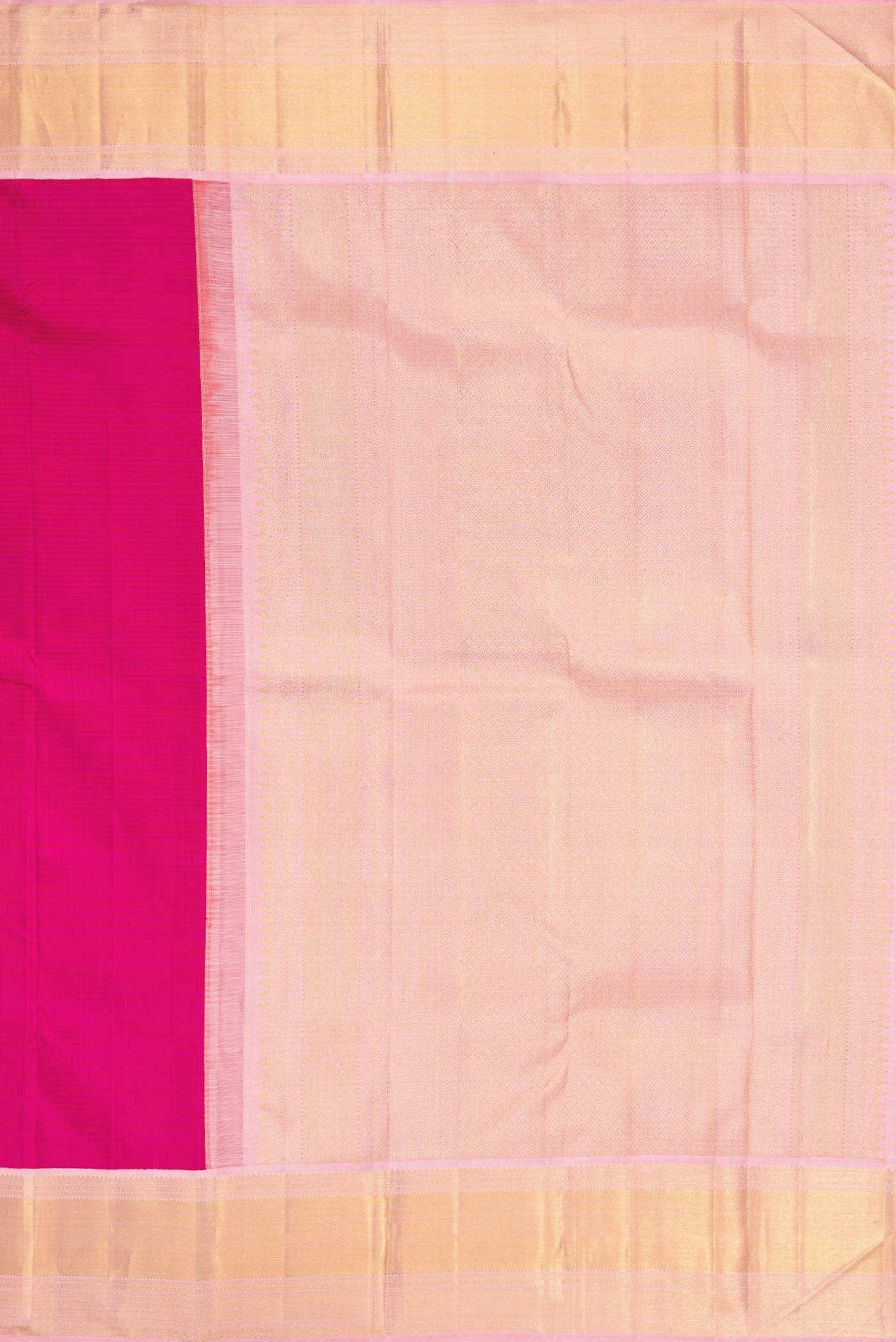 Magenta Kanchipuram Silk Saree