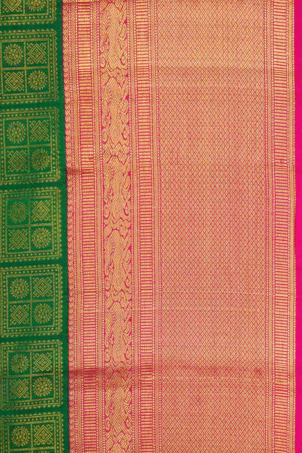 Green Kanchipuram Silk Saree