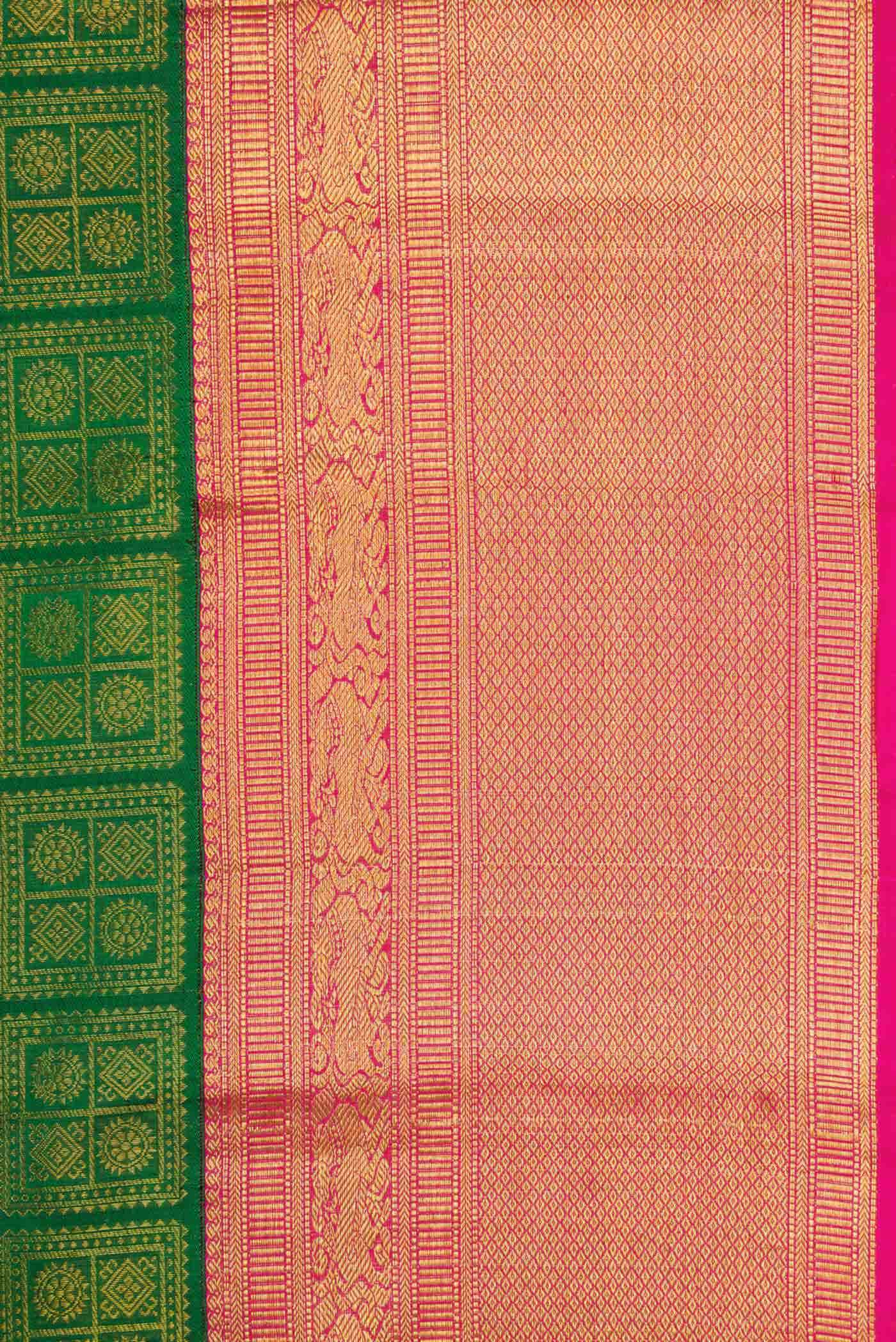 Green Kanchipuram Silk Saree