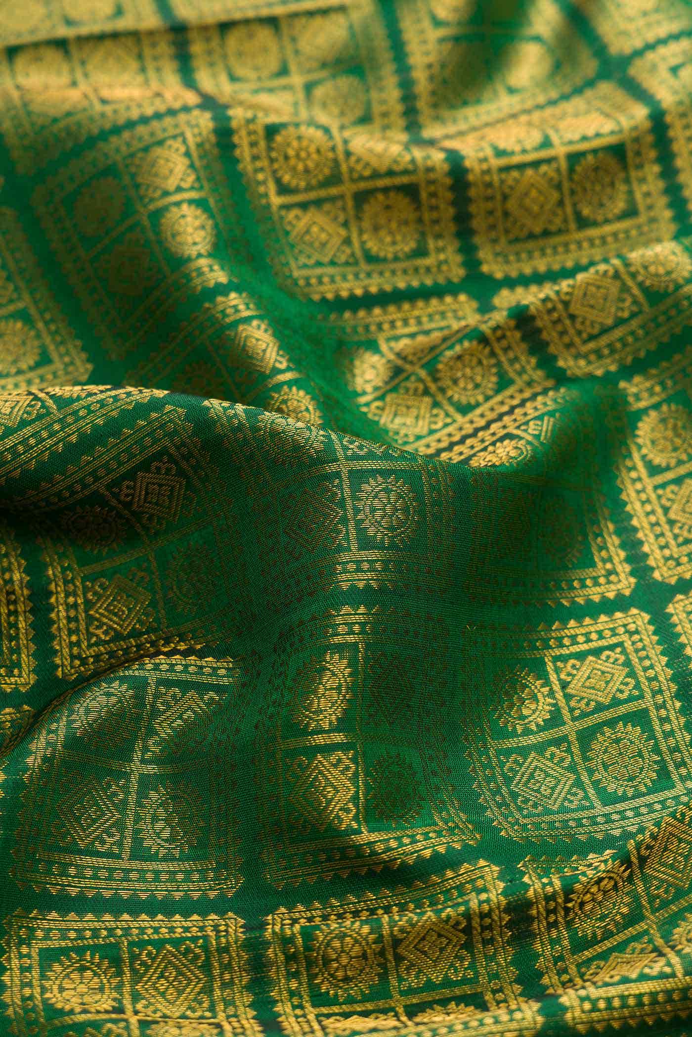 Green Kanchipuram Silk Saree