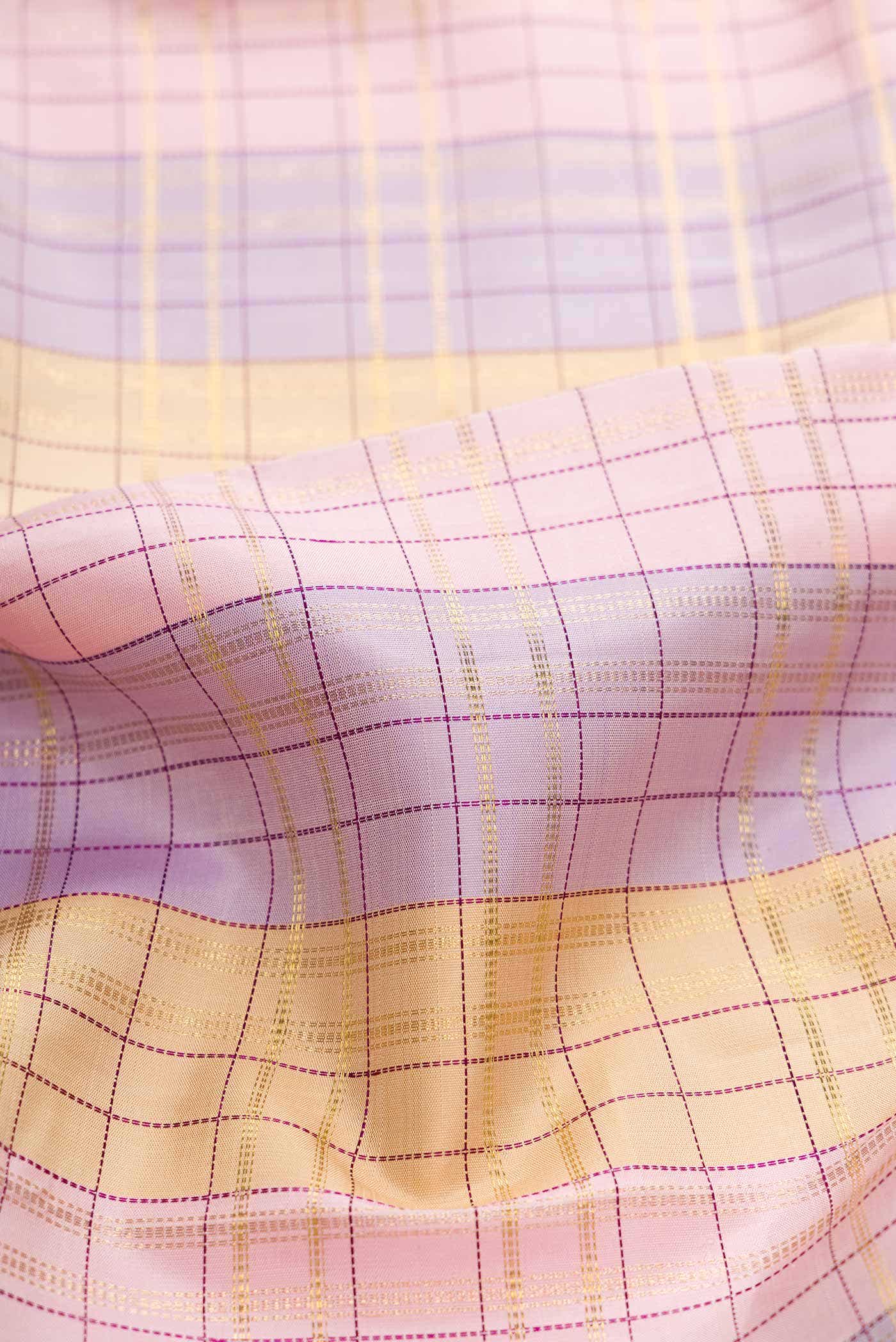 Pure Silk Pure Zari Multi Kanchipuram Saree