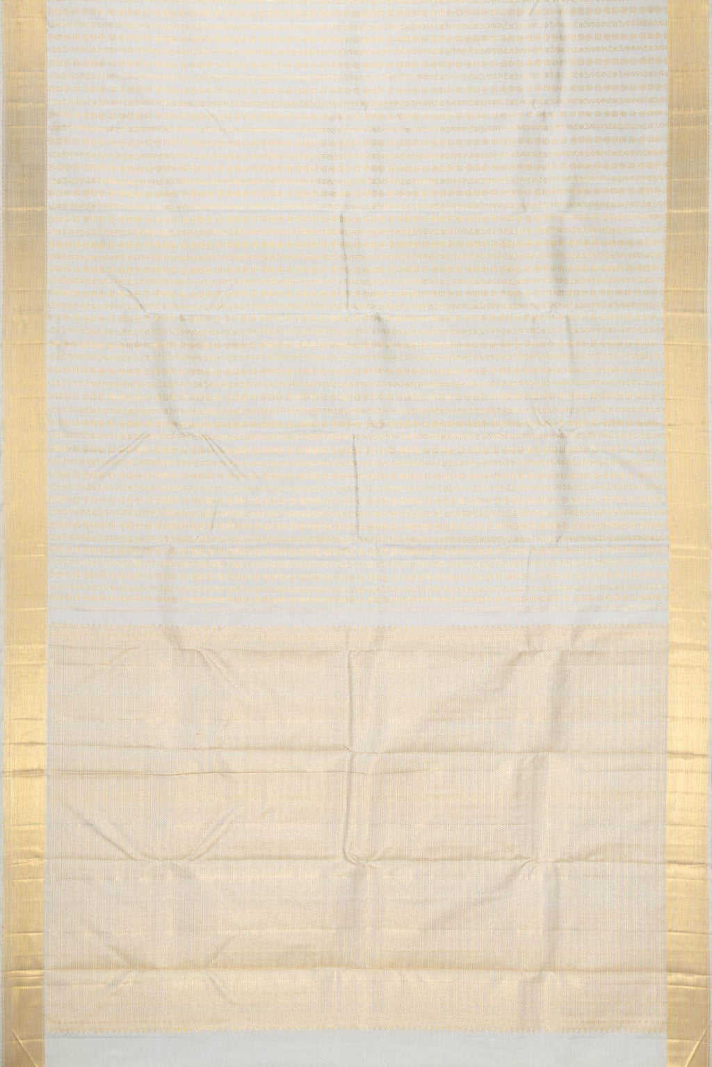 Grey Kanchipuram Silk Saree