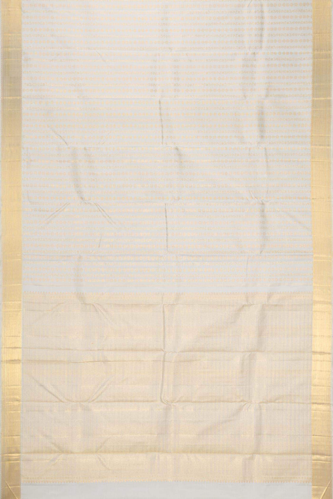 Grey Kanchipuram Silk Saree